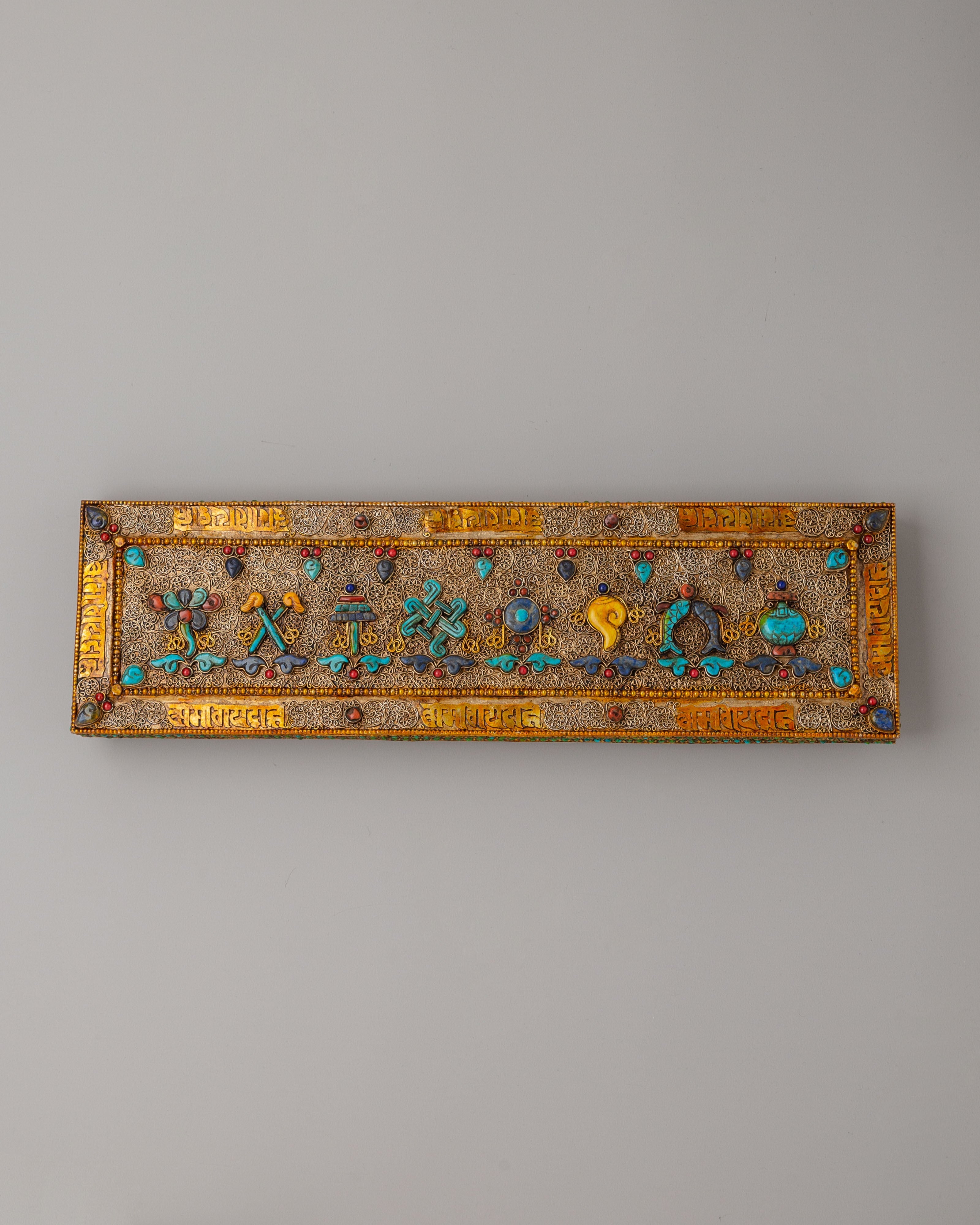 Five Dhyani Buddha Book | Tibetan Buddhist Manuscript