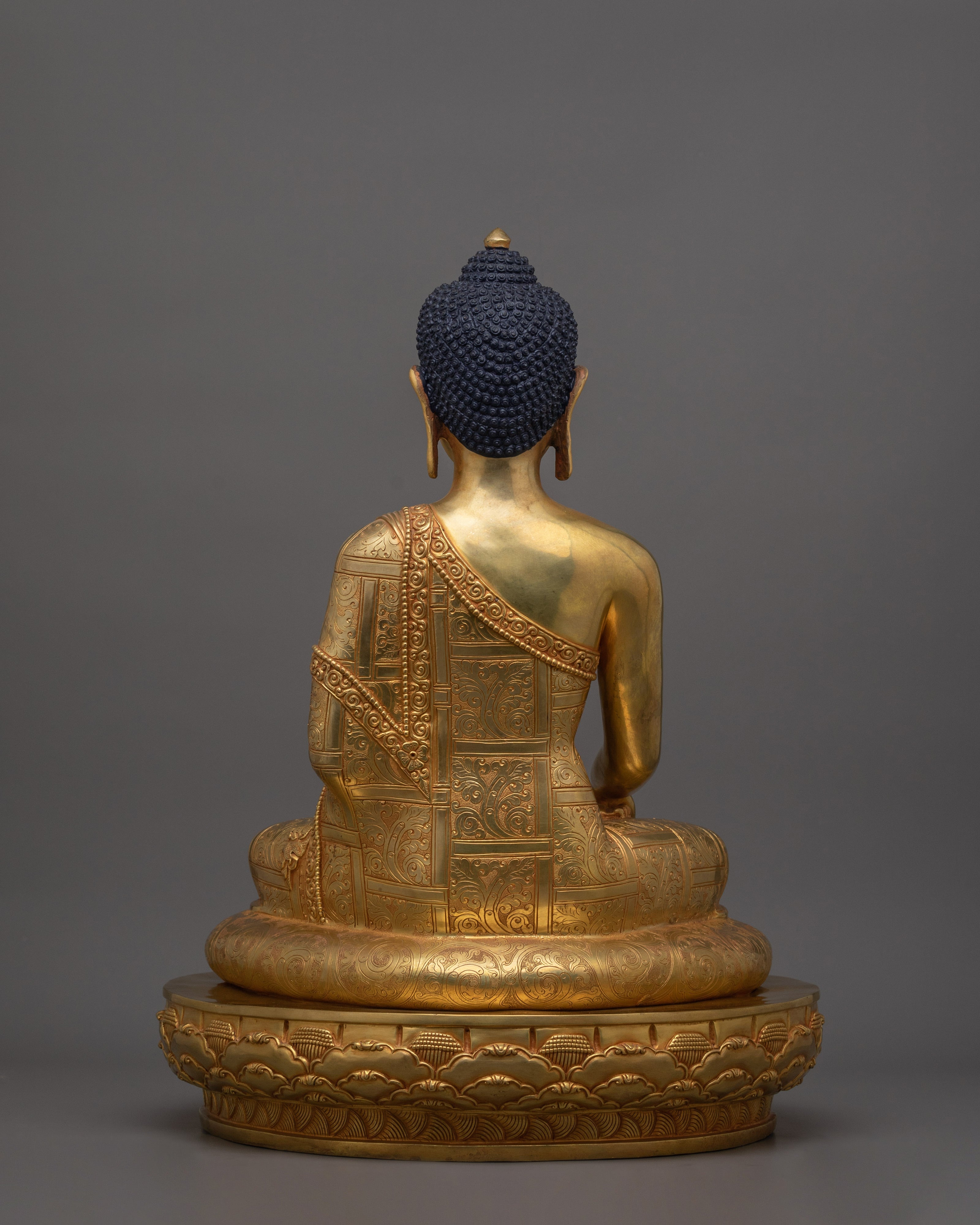 Handmade Figurine of Enlightened Buddha Shakyamuni | The Buddha of Wisdom