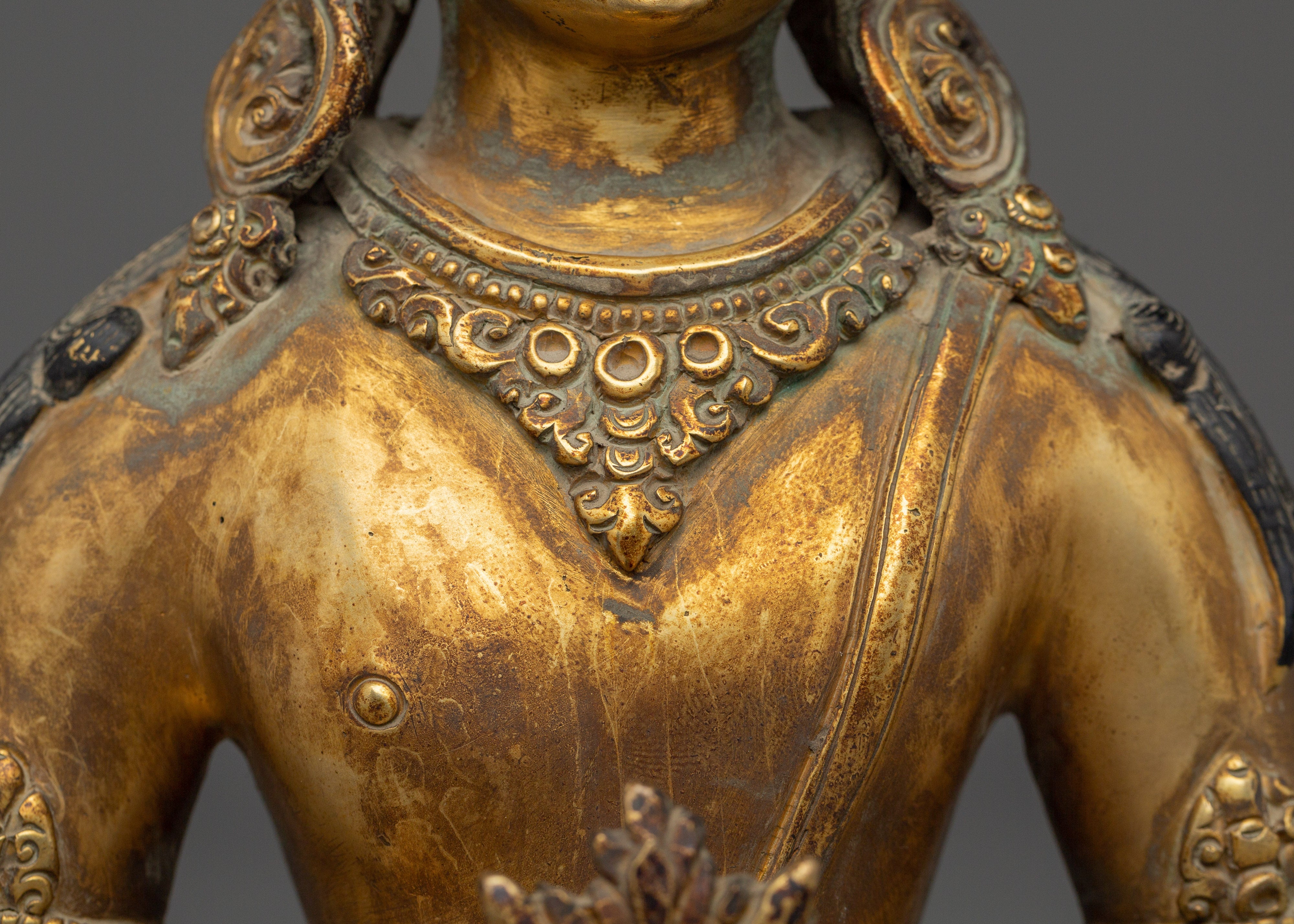 Amitayus Buddha Sculpture | Symbol of Longevity and Prosperity