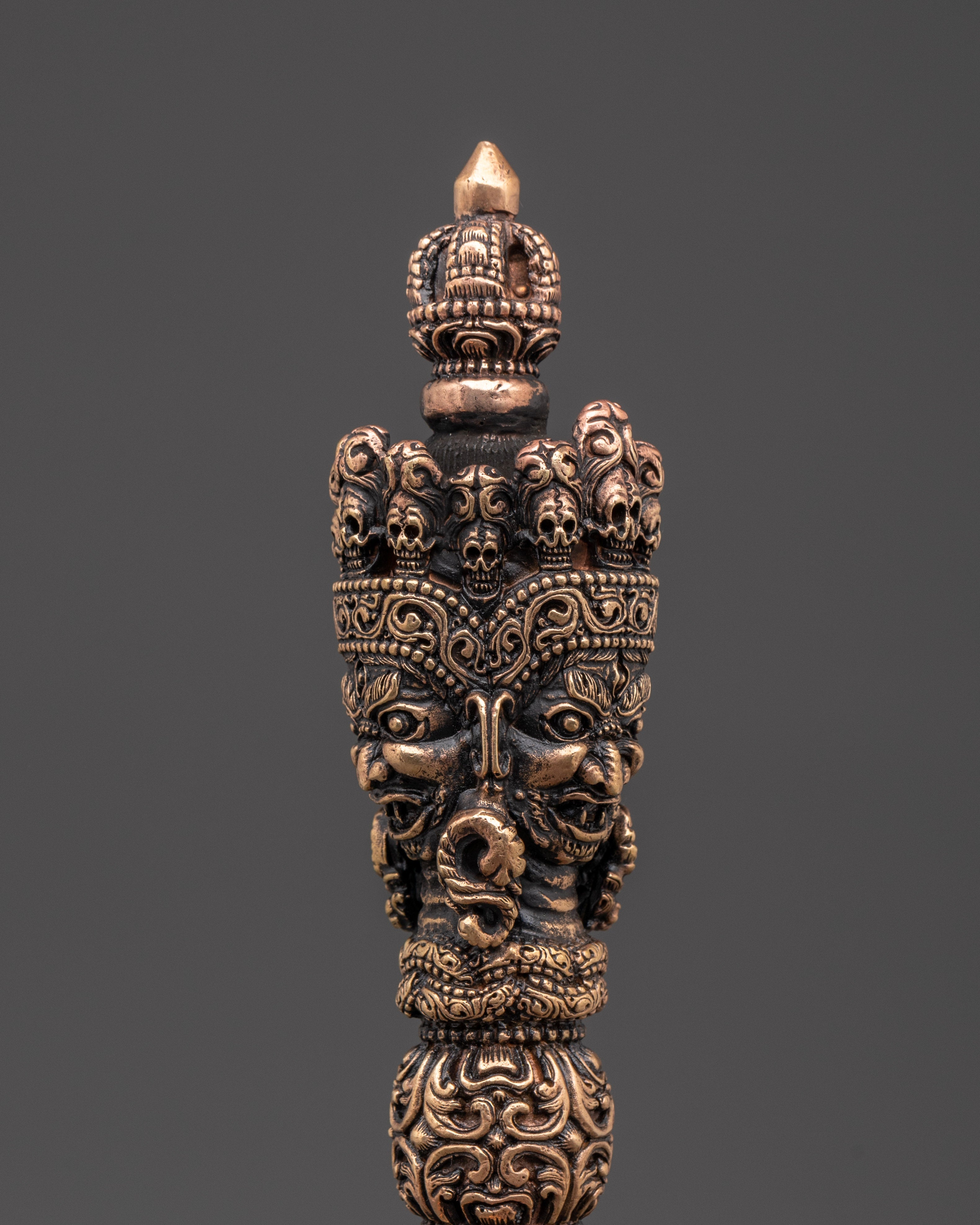 Handcrafted Himalayan Tibetan Phurba Dagger | Tantric Ritual and Spiritual Protection