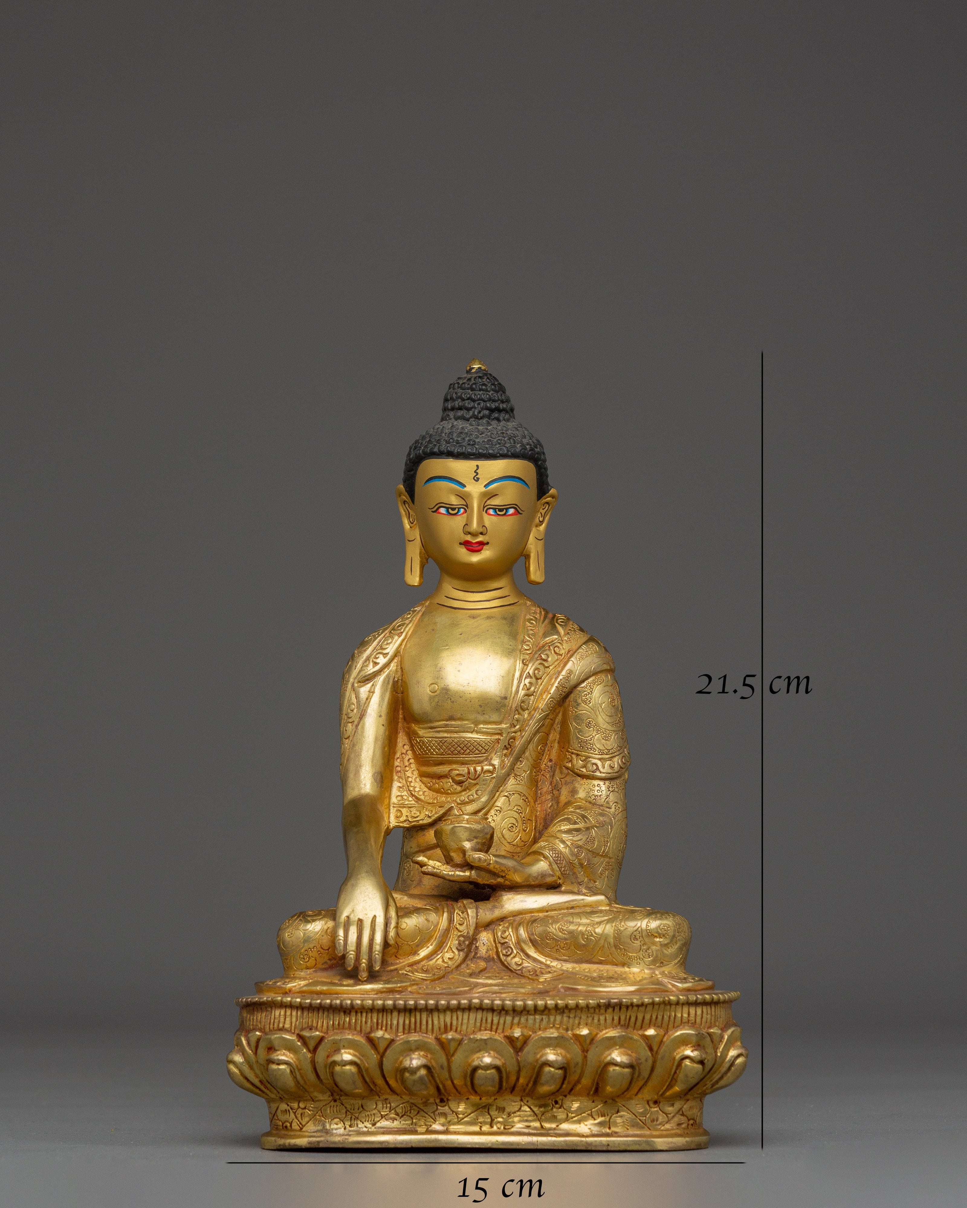 Shakyamuni Buddha Spiritual Figure Statue | Meditation and Blessing Decor