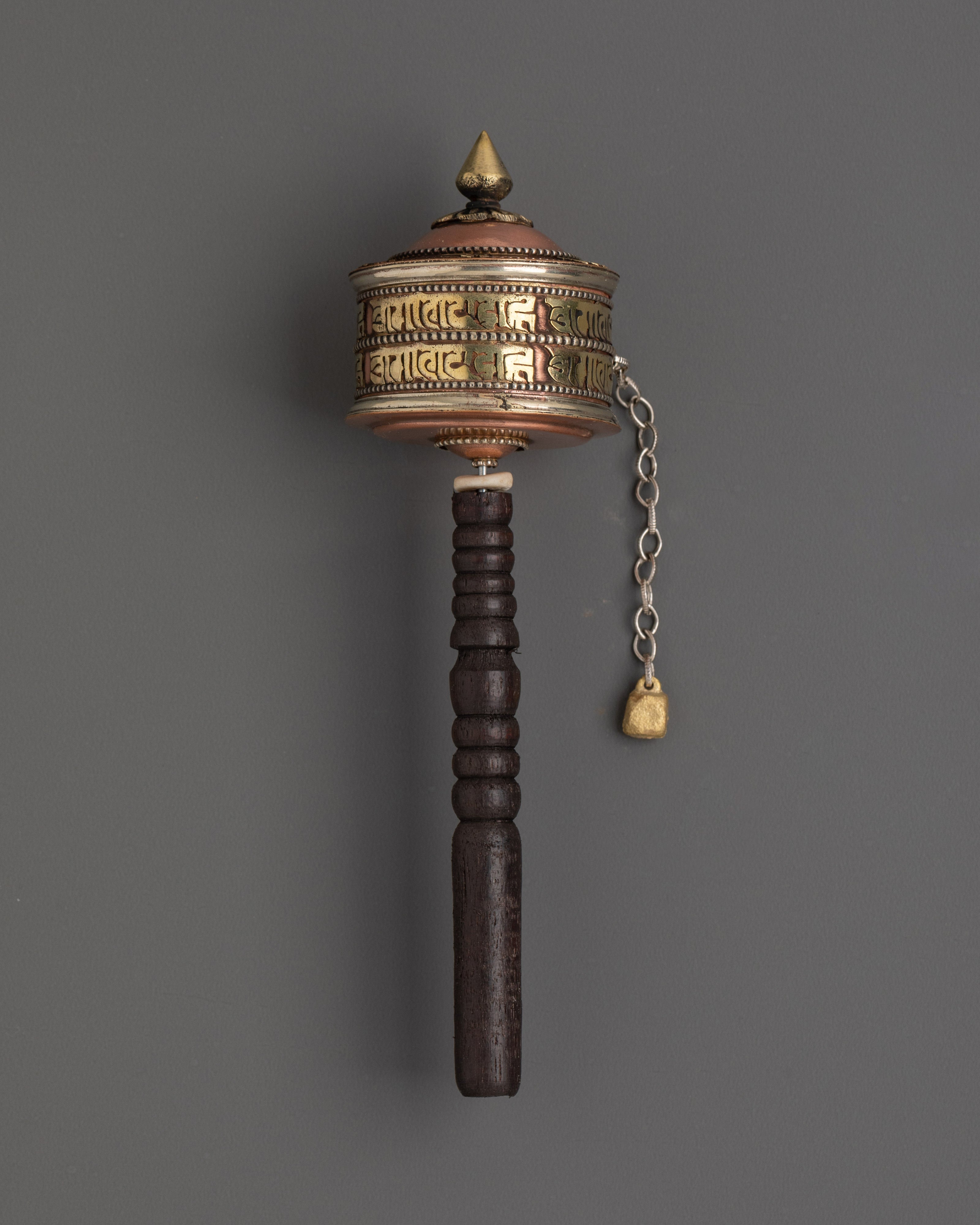 Himalayan Mantra Prayer Wheel | Buddhist Wheel for Meditation & Positive Energy