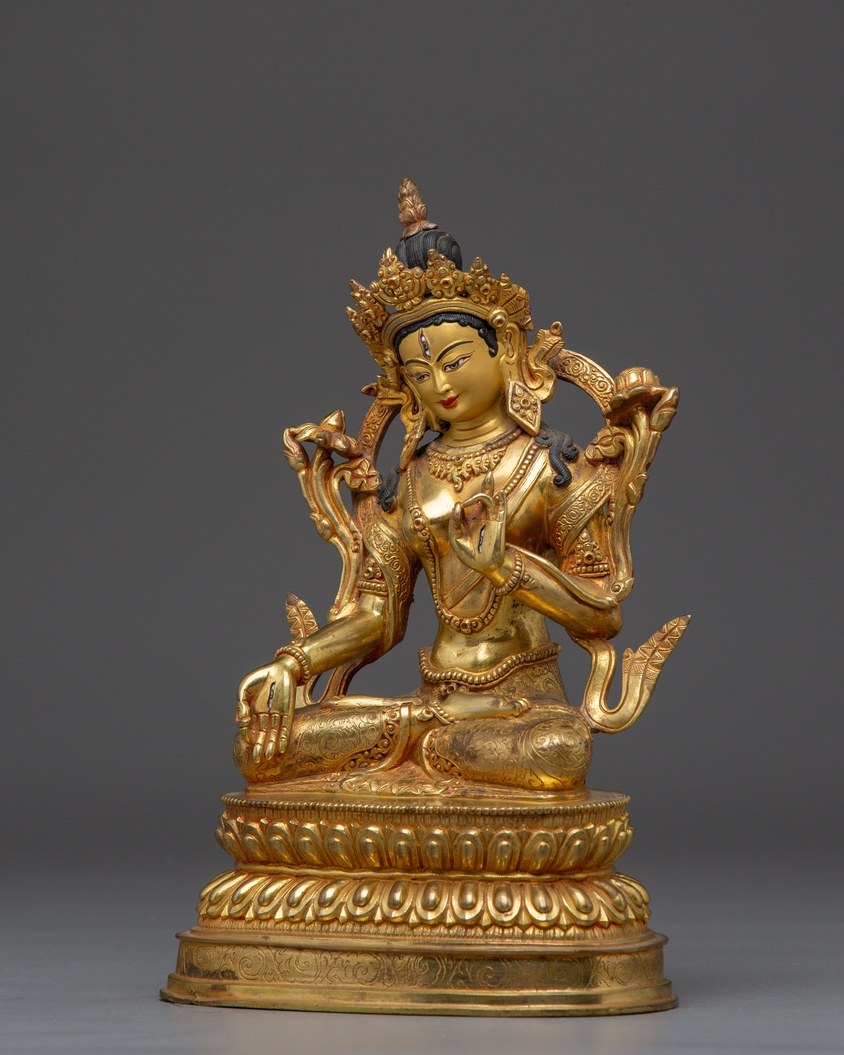 Sita Tara Tibetan Deity Art | White Tara - Healing Deity