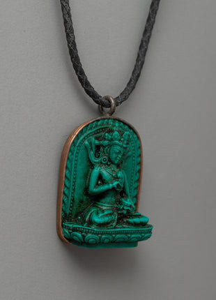 Spiritual Vajrasattva Pendant | Locket for Wisdom, Enlightenment