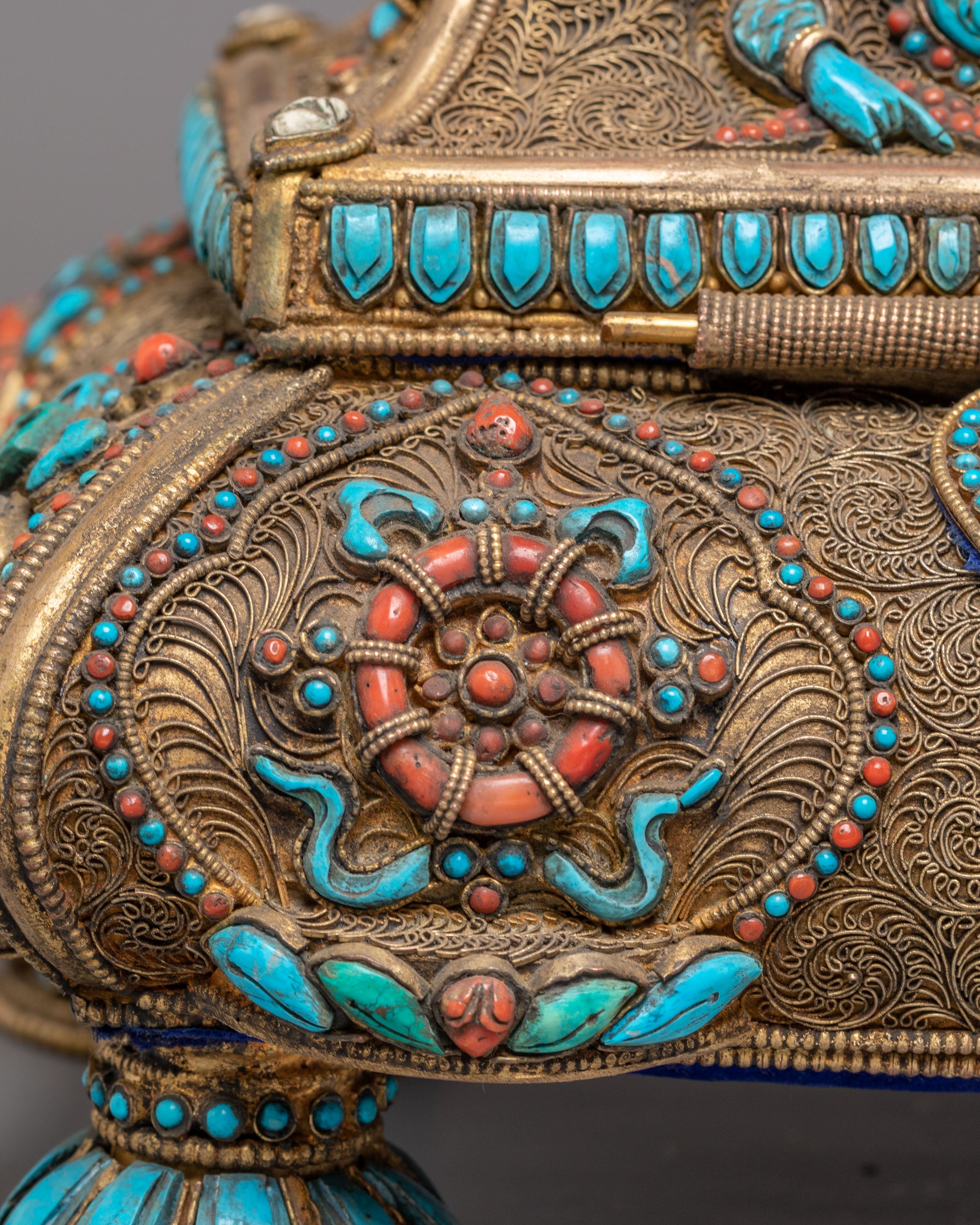 Handmade Tibetan Treasure Box Set | Himalayan Ritual Boxes