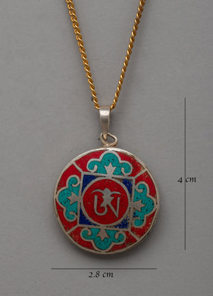 Traditional Stunning Buddhist locket | Spiritual Jewelry for Meditation and Protection