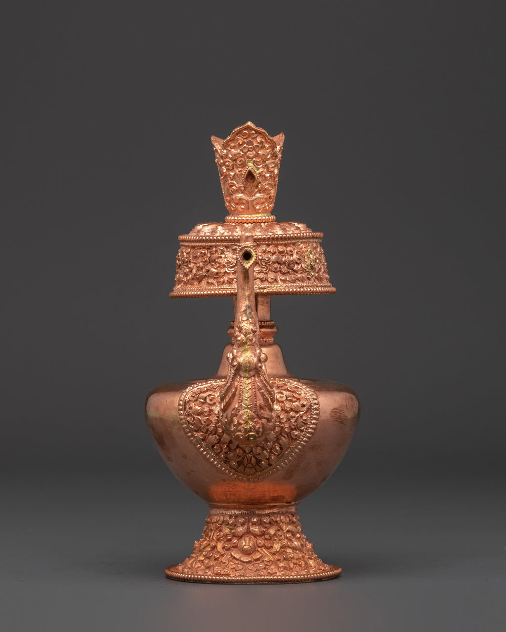Buddhist Ritual vessel | Copper Ritual Water Offering Vessel