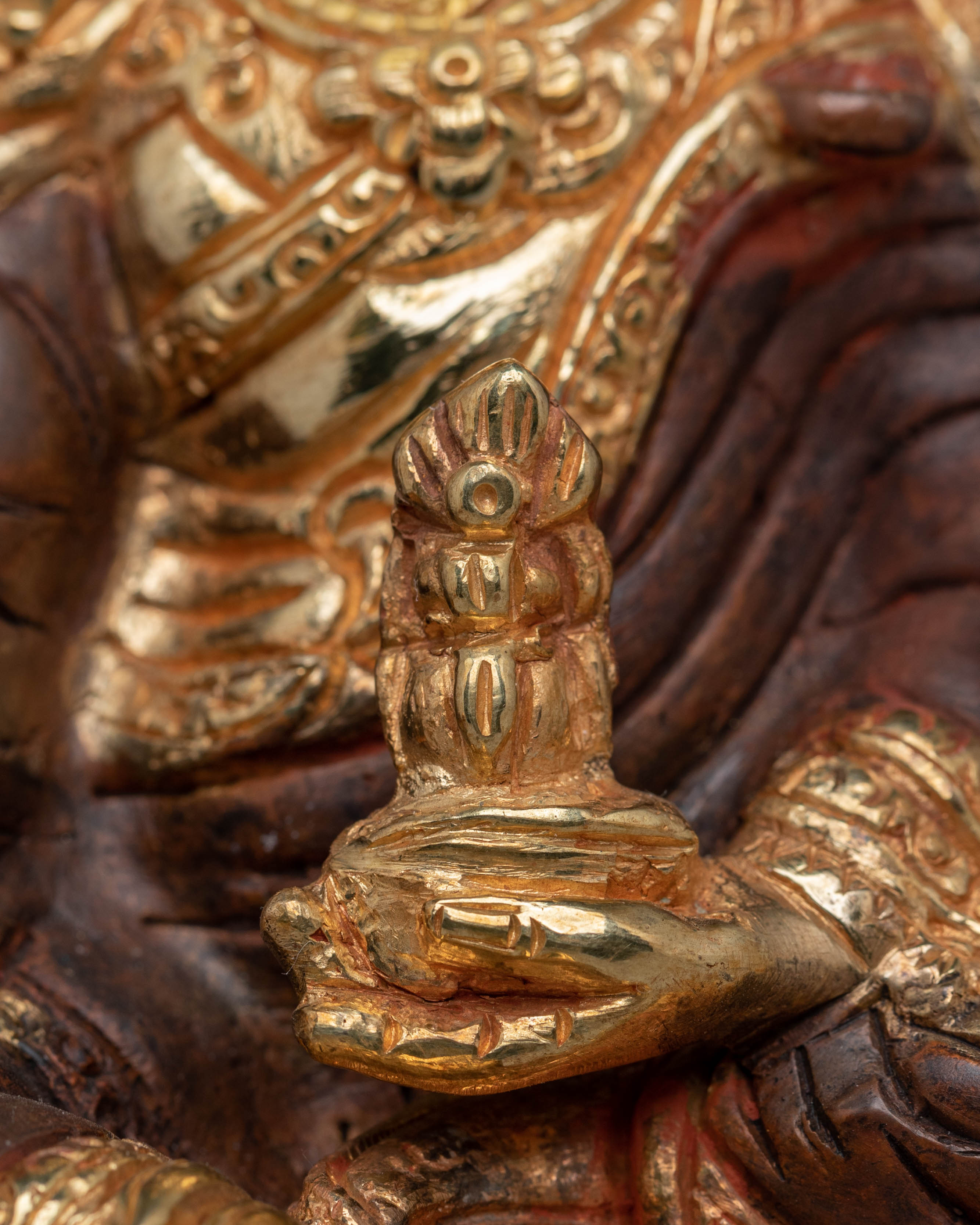 Guru Padmasambhava Statue for Meditation | Tibetan Spiritual Decor