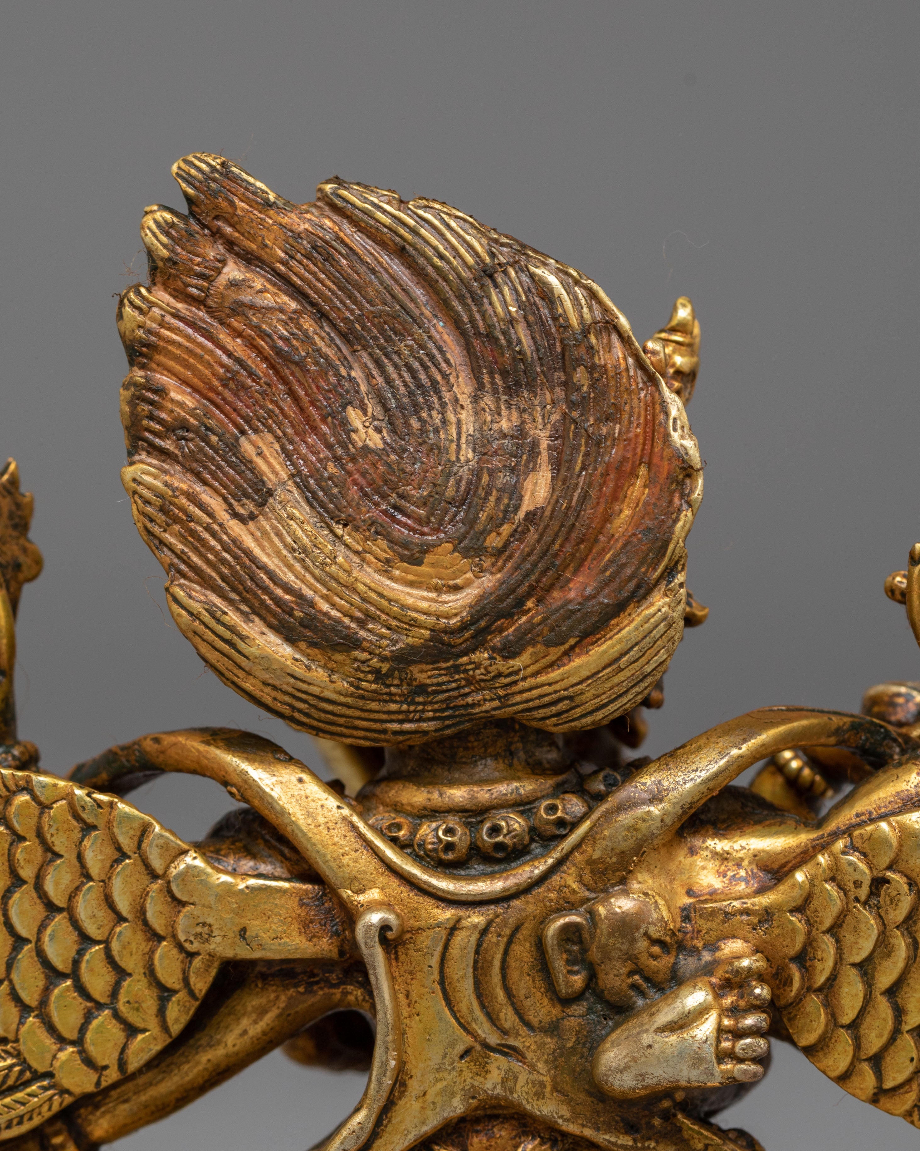 Handmade Dorje Phurba Buddhist Statue | Vajrakilaya Deity Sculpture