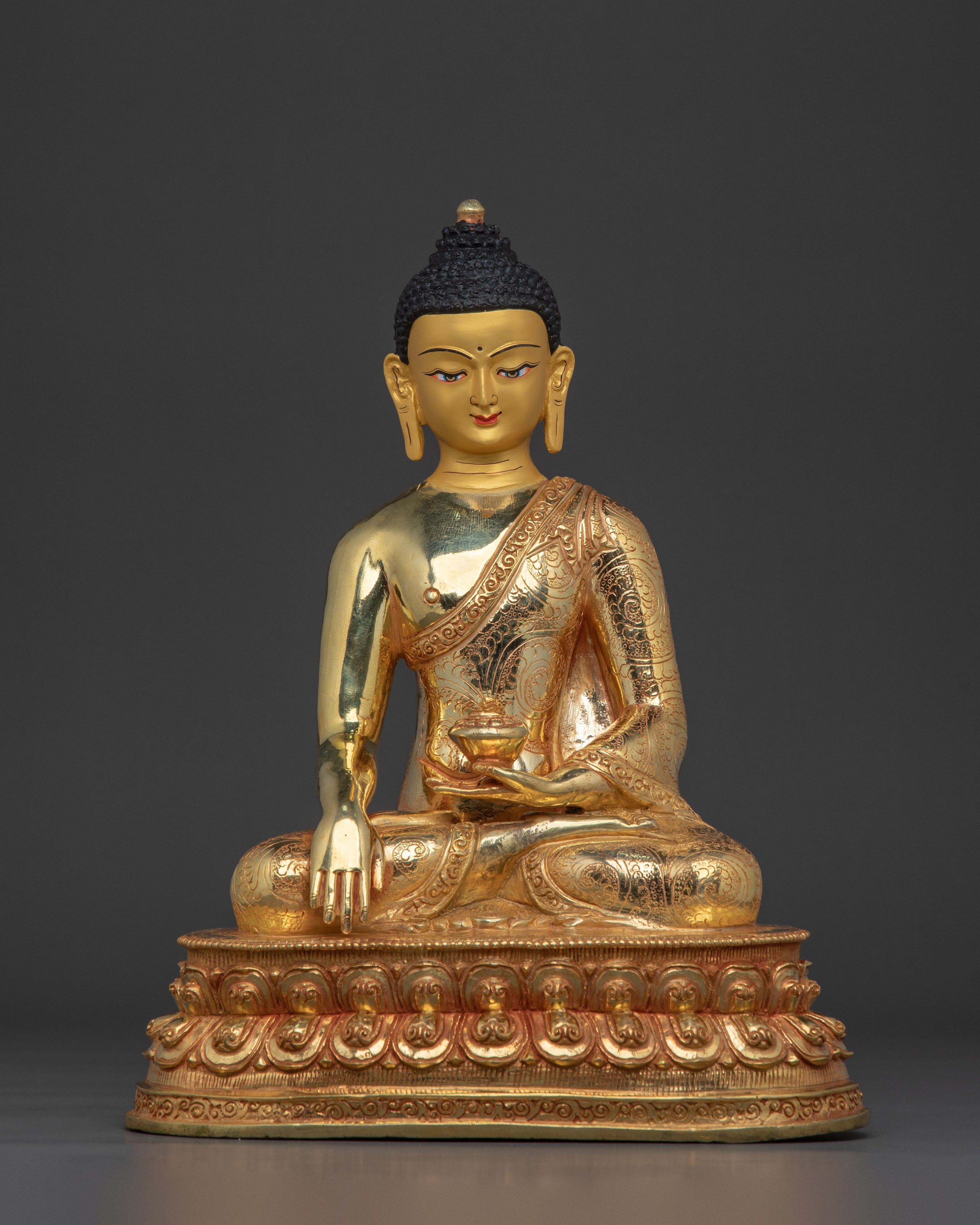 Traditional Handcrafted Shakyamuni Buddha Figurine