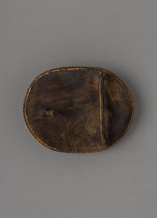 Gold-Plated Copper Belt Buckle | A Zen-Inspired Masterpiece