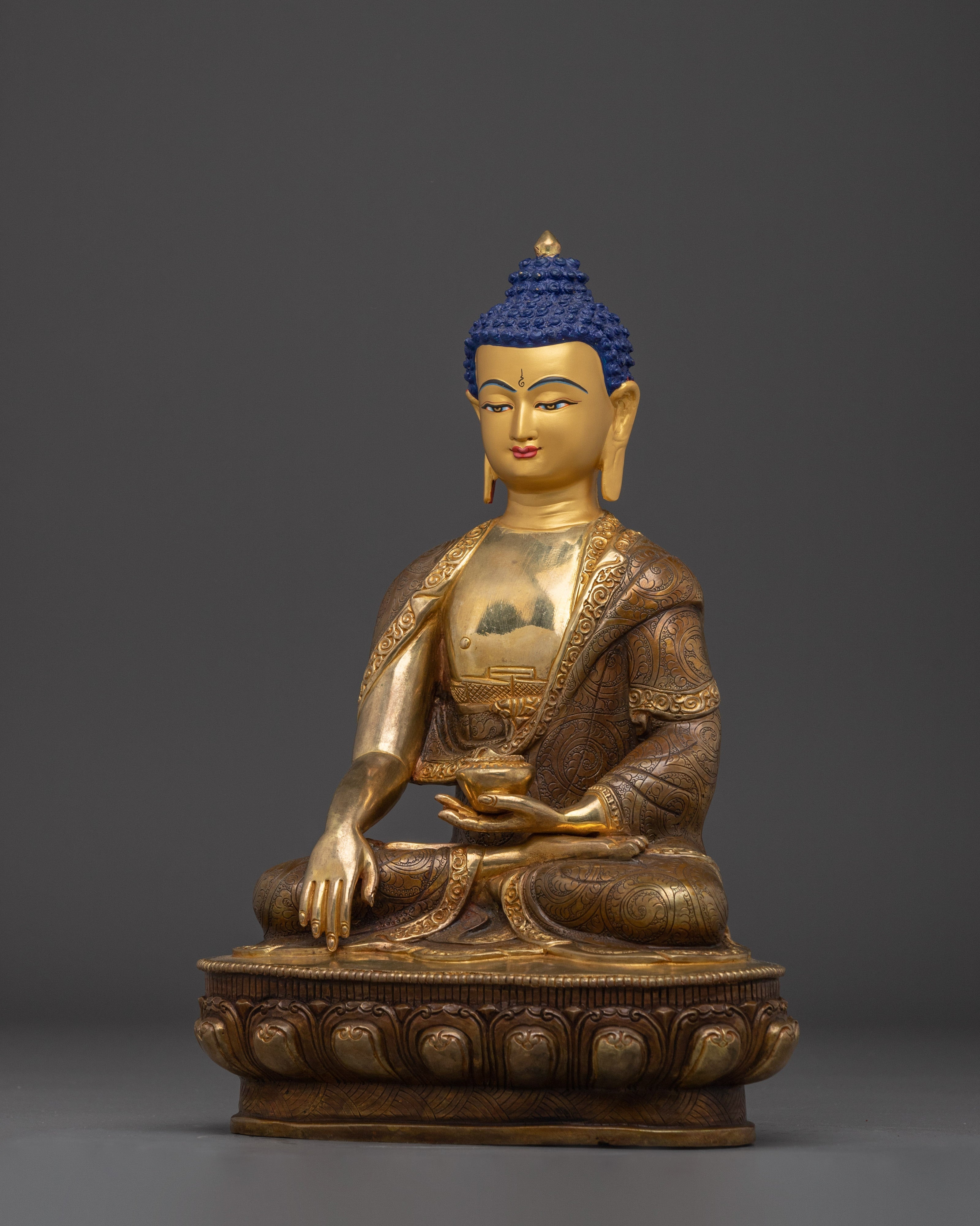 Enlightened Dharma Teacher Shakyamuni Buddha Art | Symbol of Spiritual Awakening