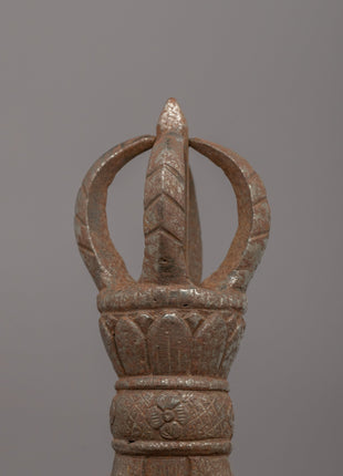 Handcarved Kartika Knife for Shrine| A Sacred Vajrayana Ceremonial Tool