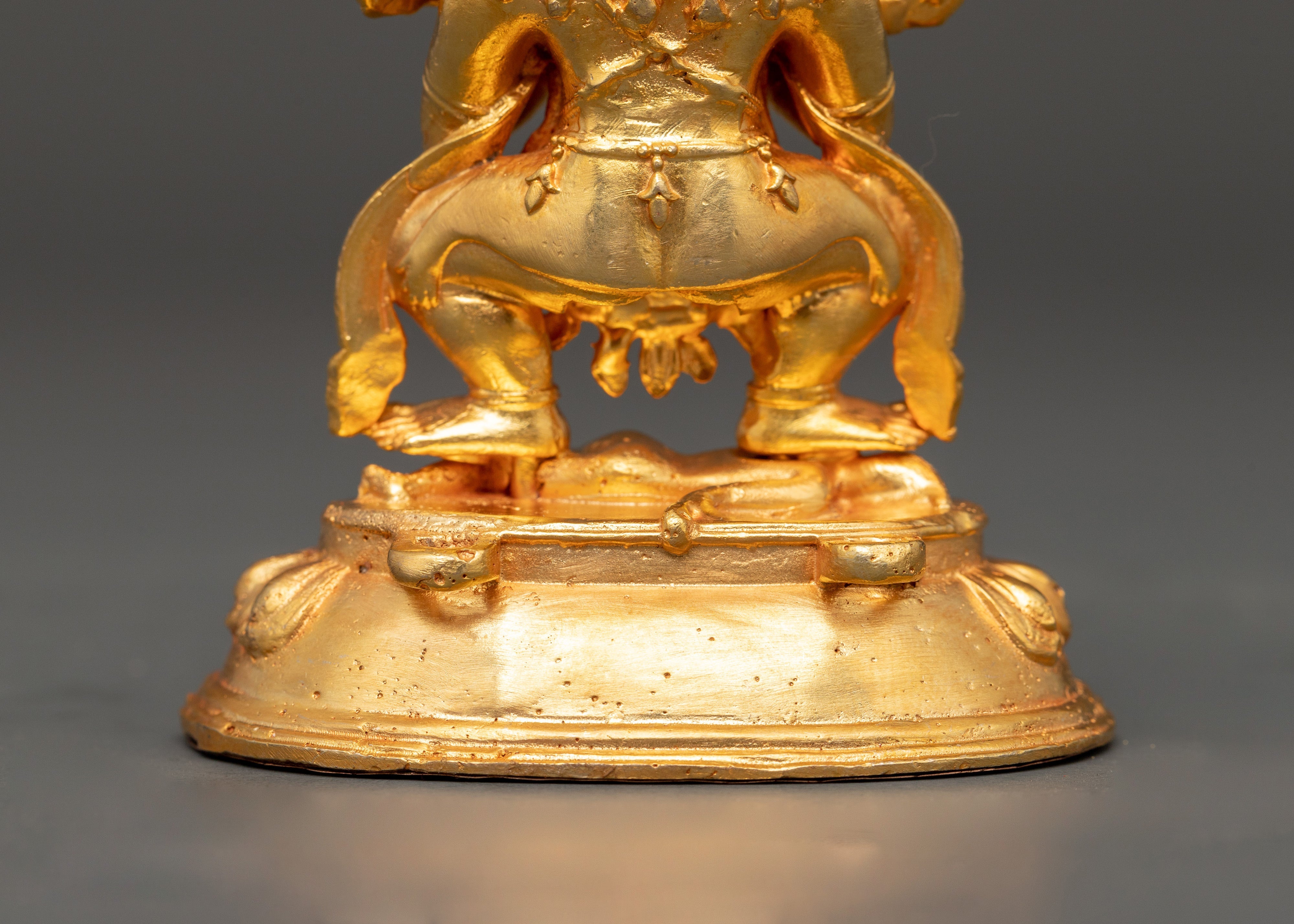 Shakya Mahakala Statue | Handcrafted Spiritual Decor