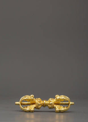 Tibetan Bronze Vajra & Bell Set |  Sacred Ritual Tools for Spiritual Awakening