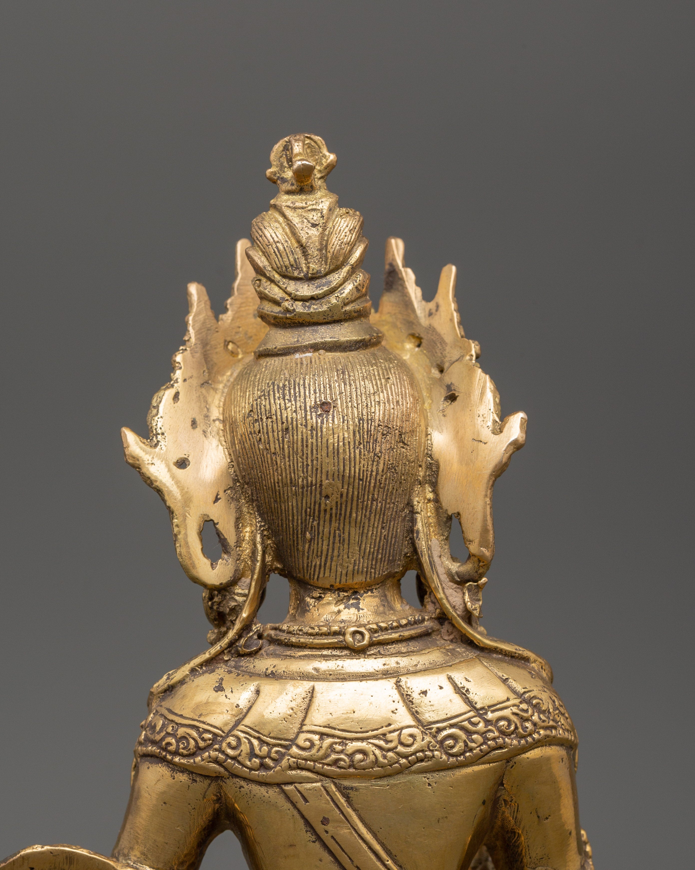 Brass Vajrasattva Sculpture | Handcrafted Buddhist Figurine
