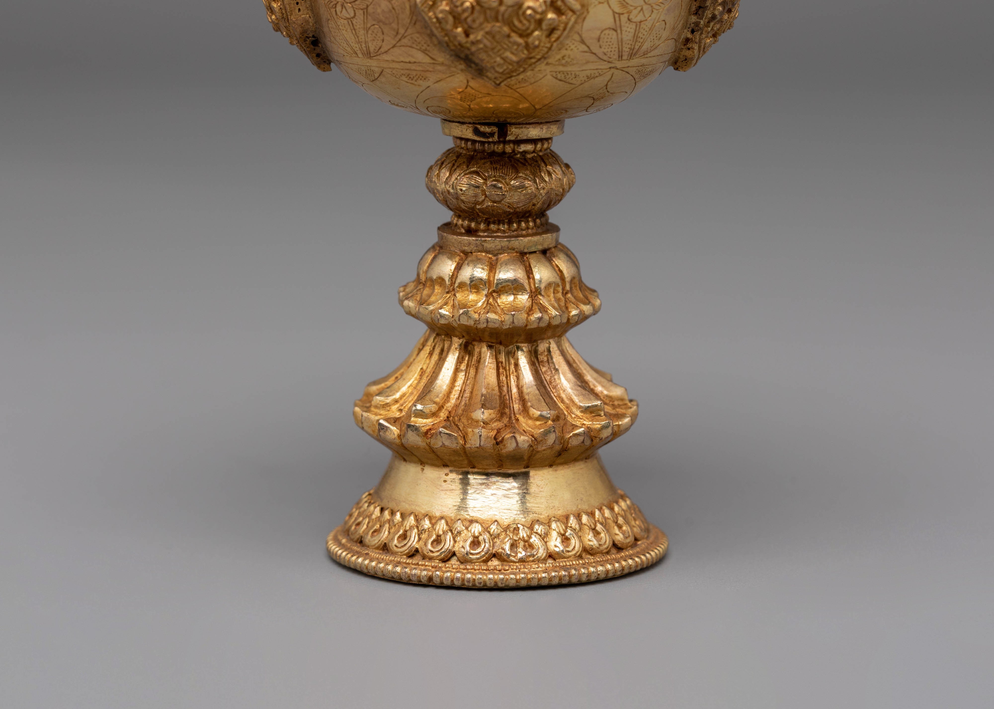 Sacred Buddhist Offering Butter Lamp | Himalayan Ritual Butter Lamp