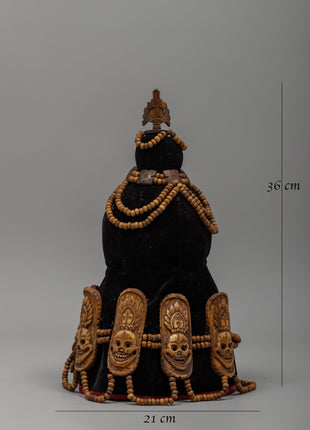 Tibetan Bone Rugen (Rus-Gyan) | Sacred Ritual Adornment Set