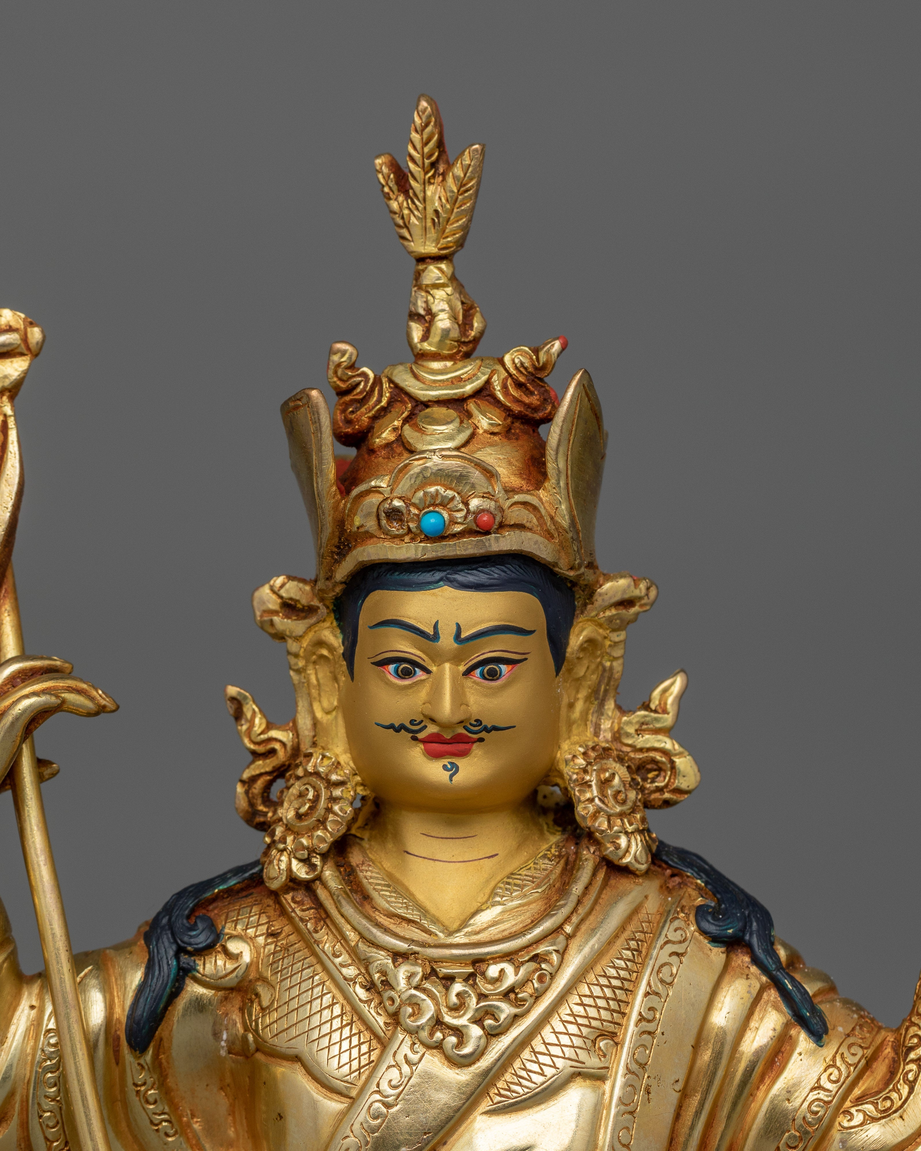 Standing Guru Rinpoche Statue | Founder of Tibetan Buddhism