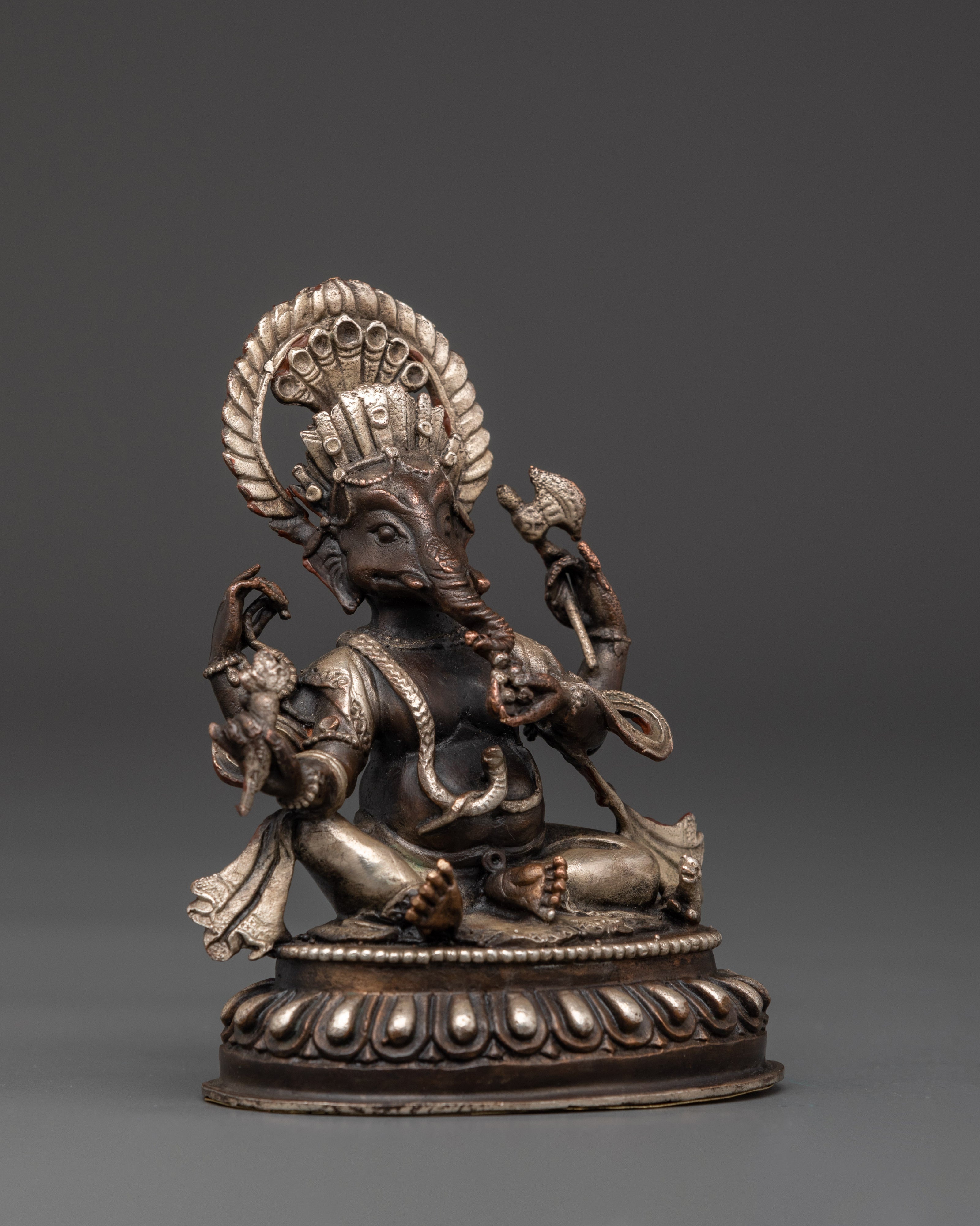 Lord Ganesh Blessing Statue | Handcrafted Spiritual Statue for Blessings & Meditation