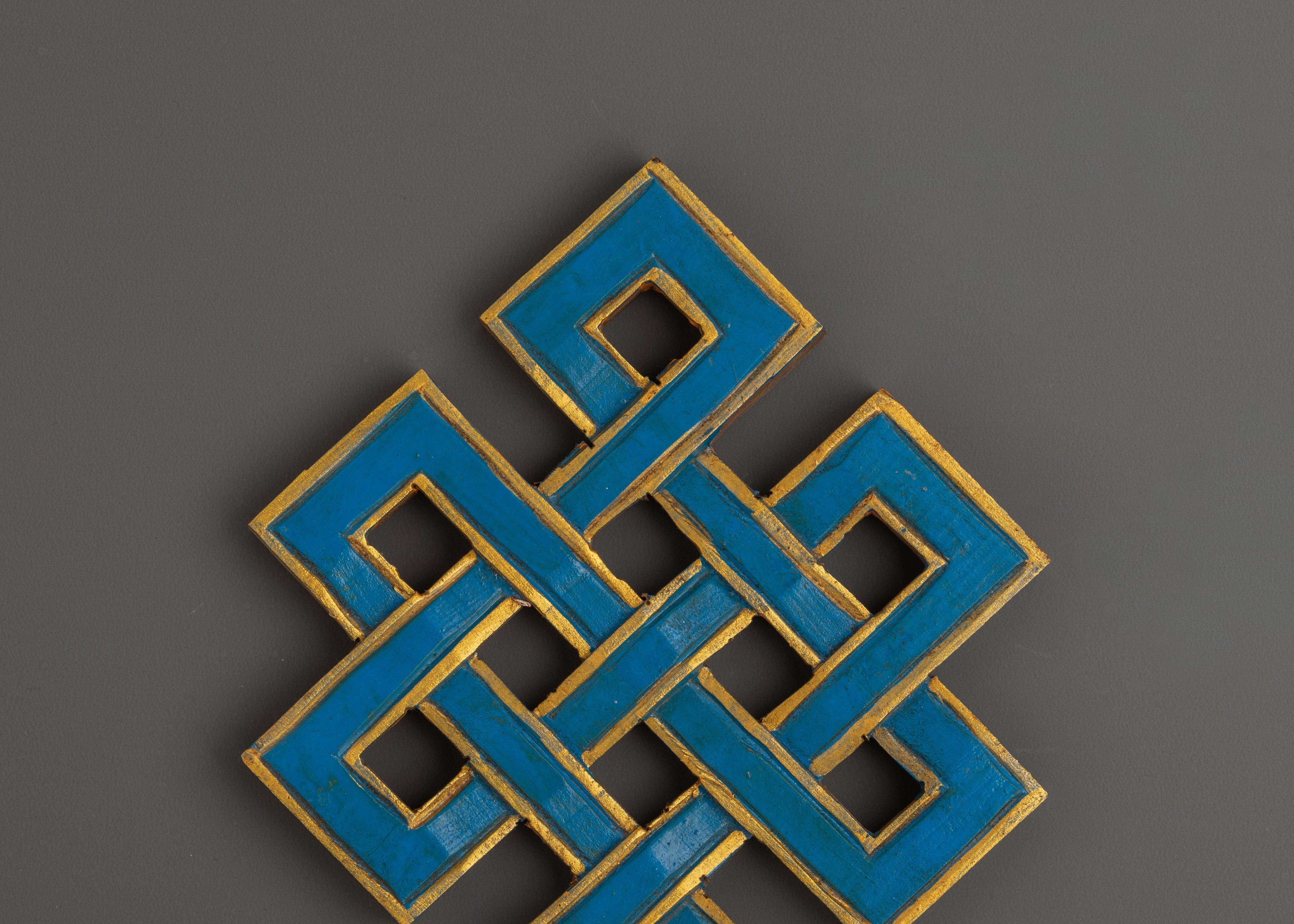 Tibetan Endless Knot |  Wall Art for Unity and Interconnection