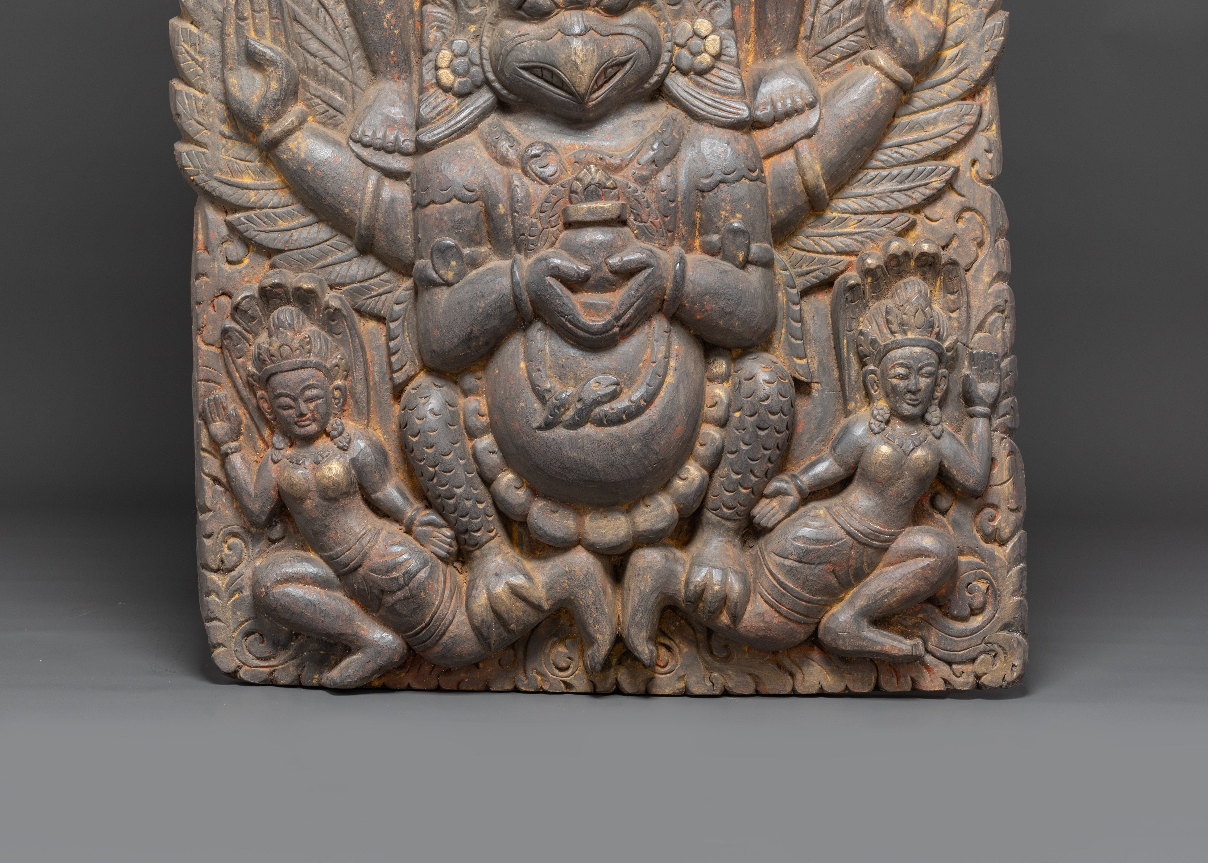 Garuda Statue for Buddhist Altar | Mythical Bird Sculpture