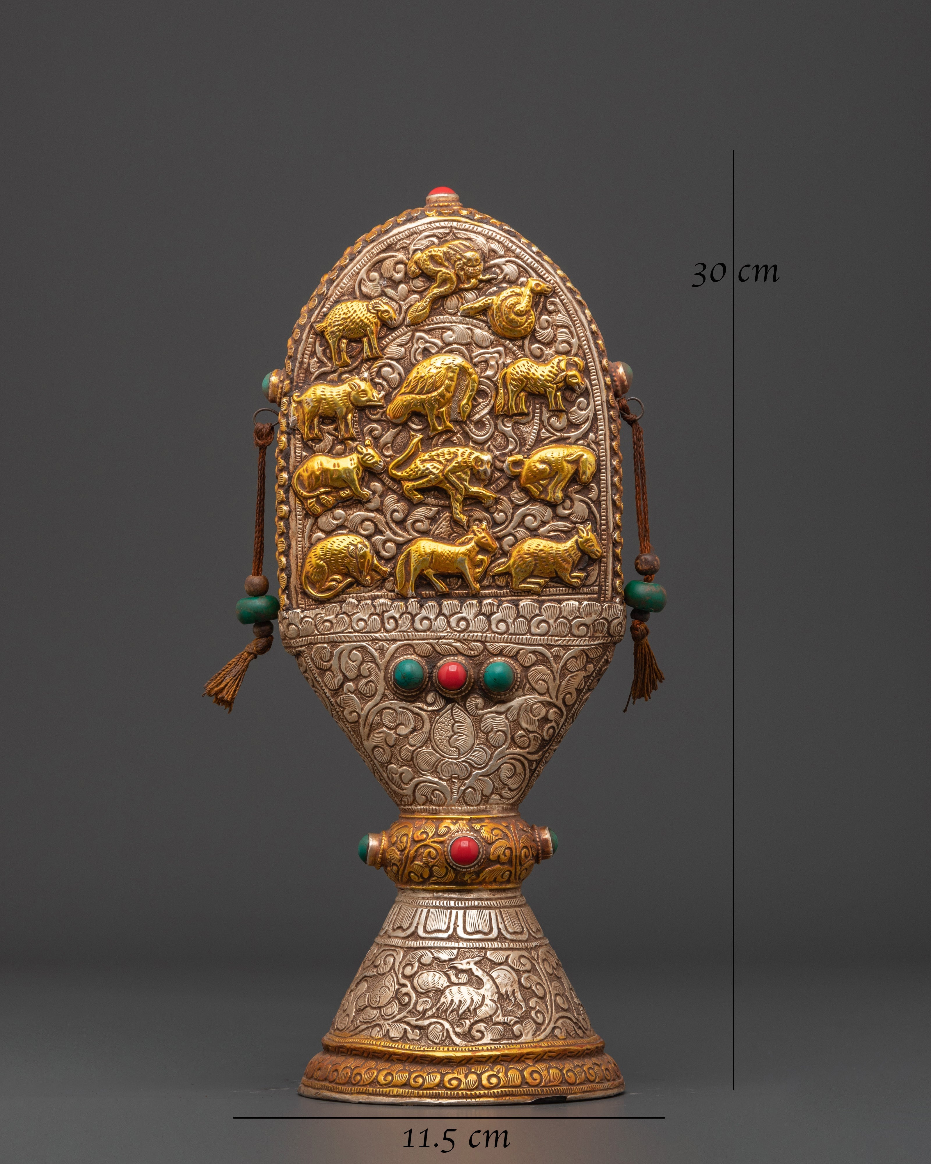 Brass Stamp | Ritual Zodiac Artifact