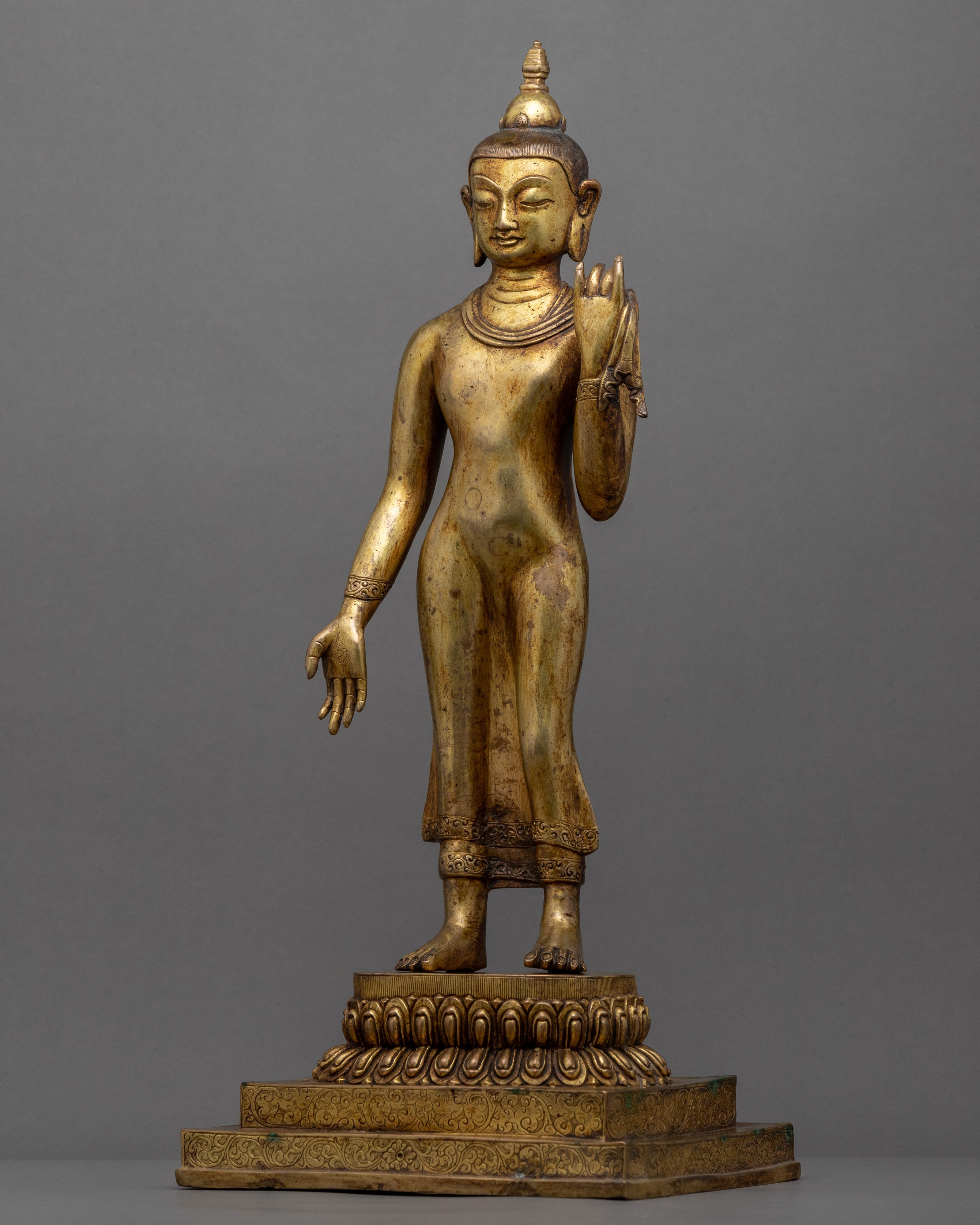 The Future Buddha Maitreya Statue | Tibetan Future Buddha Sculpture