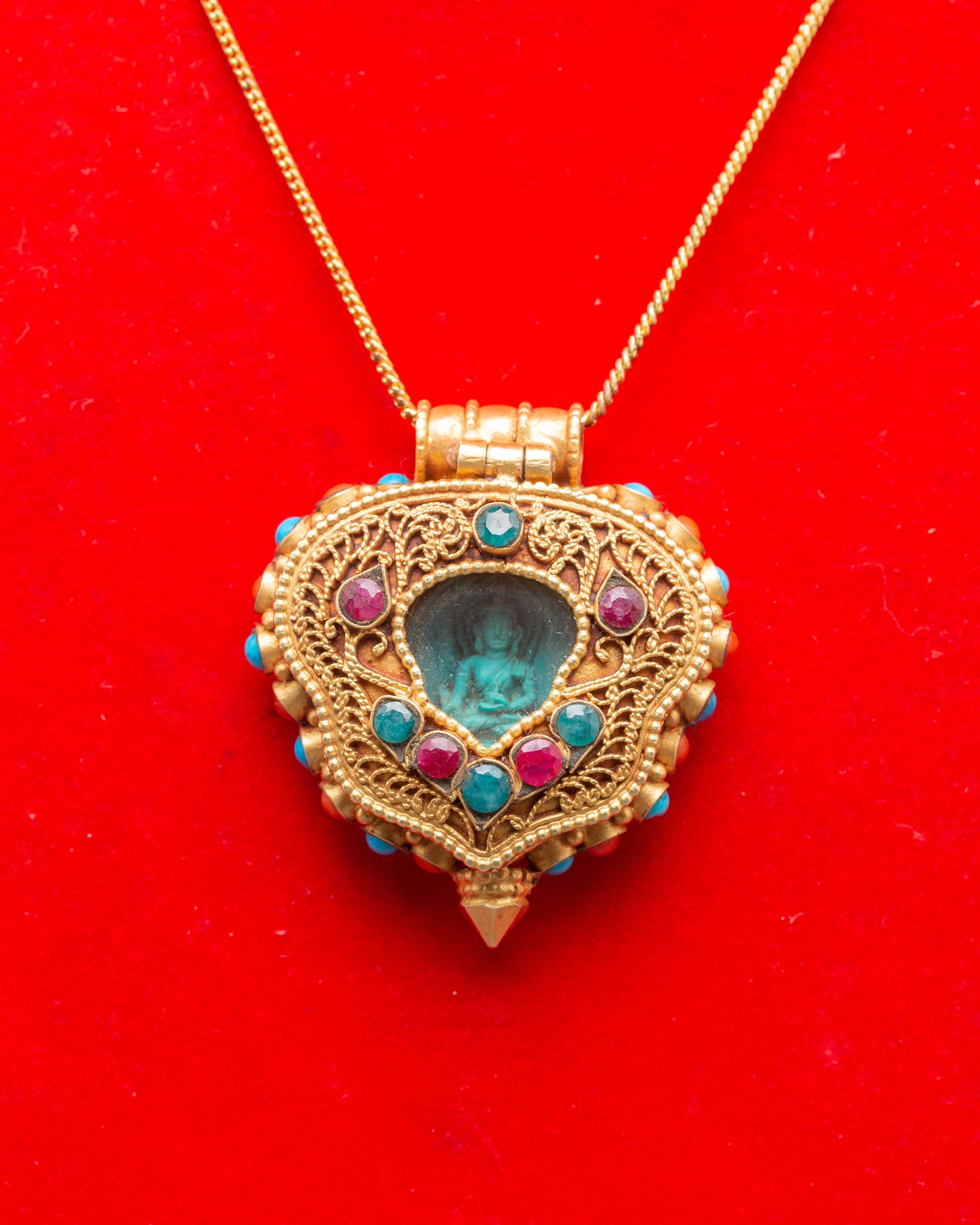 Medicine Buddha Ghau Amulet | Buddha of Healing