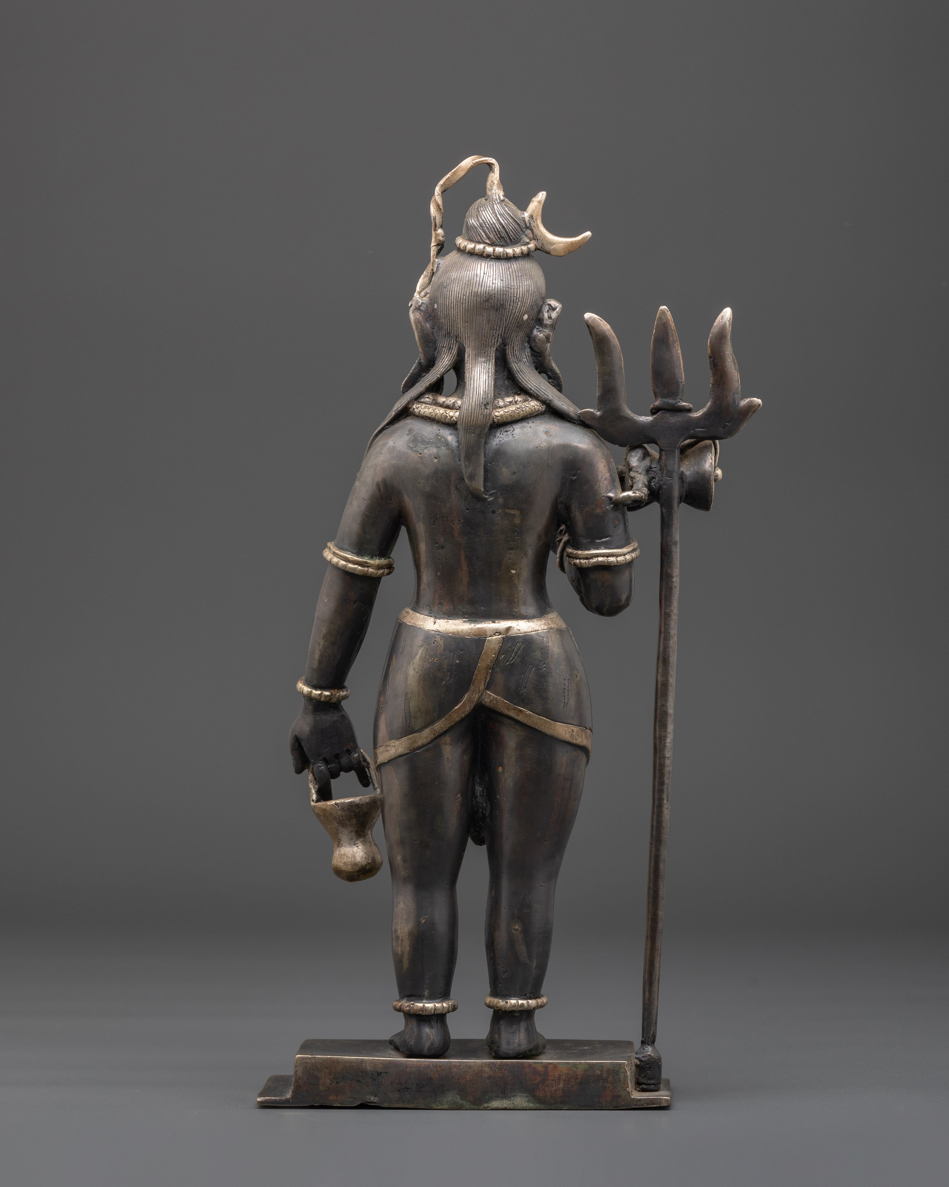 Lord Shiva Copper Statue | Symbol of Wisdom and Purification