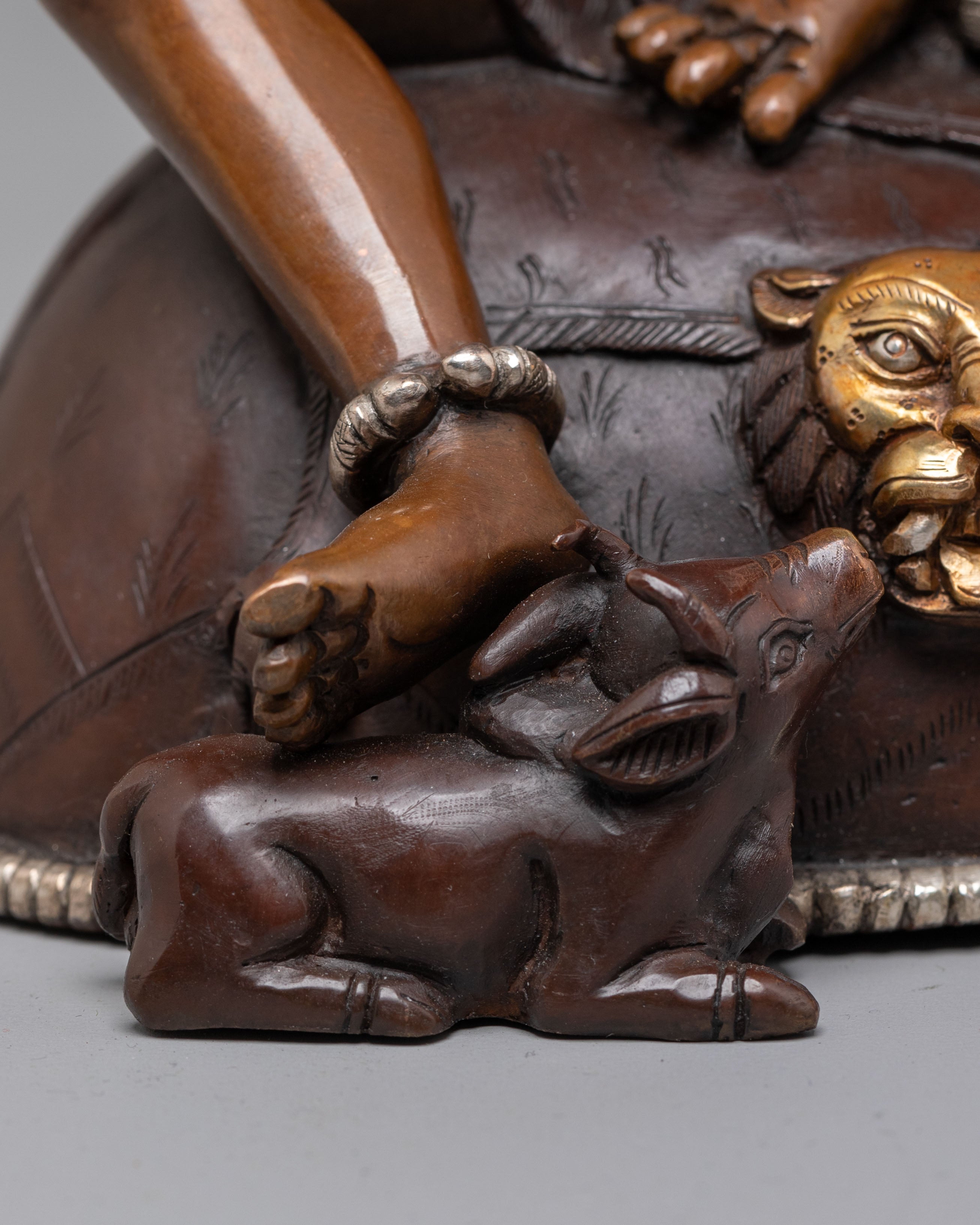 Statue of Hindu Deity Shiva | Handcrafted Oxidized Copper Lord Shiva Sculpture