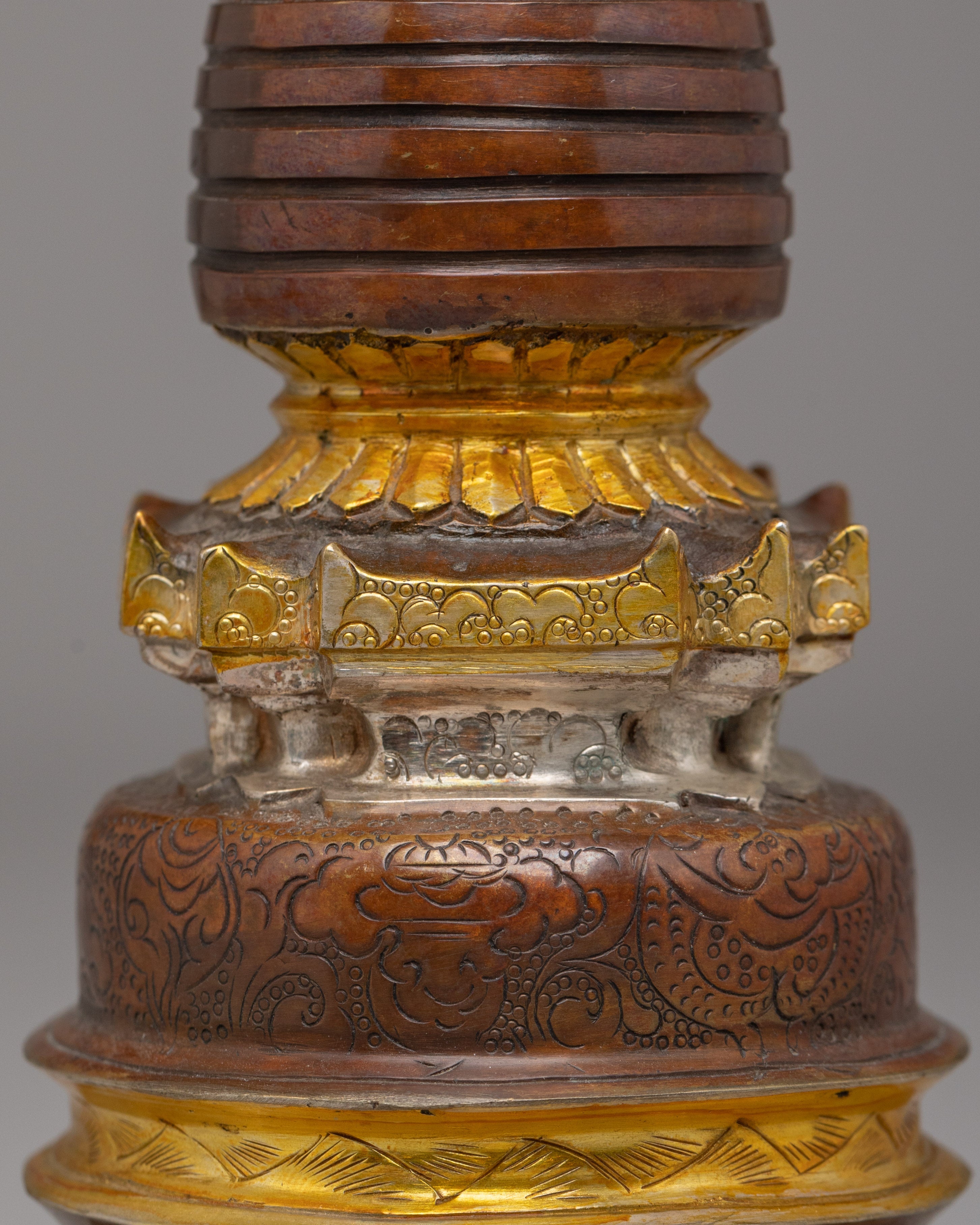 Spiritual Handmade Buddhist Stupa | Sacred Symbol of Enlightenment