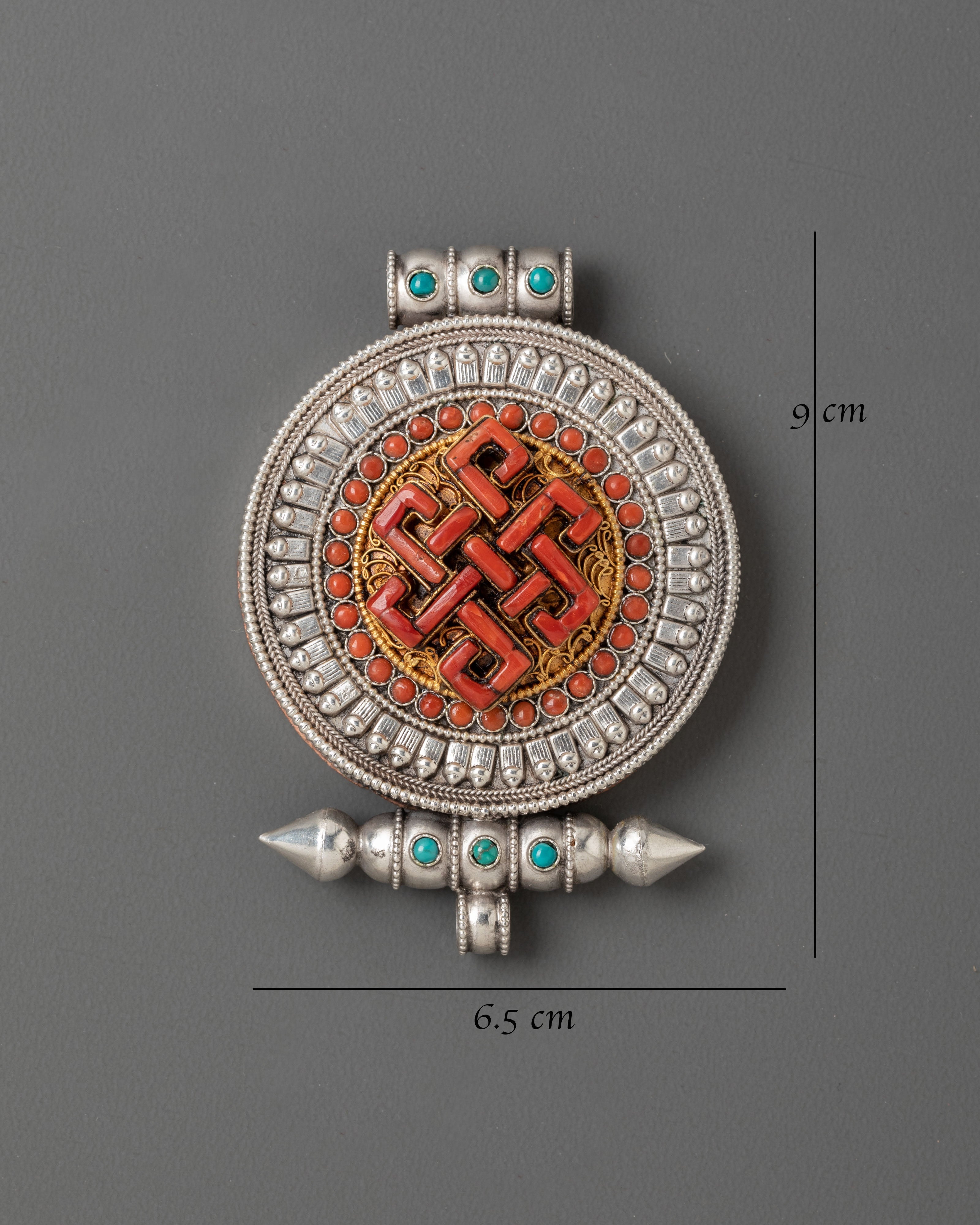 Buddhist Tibetan Ghau Box Locket | Symbol of Compassion