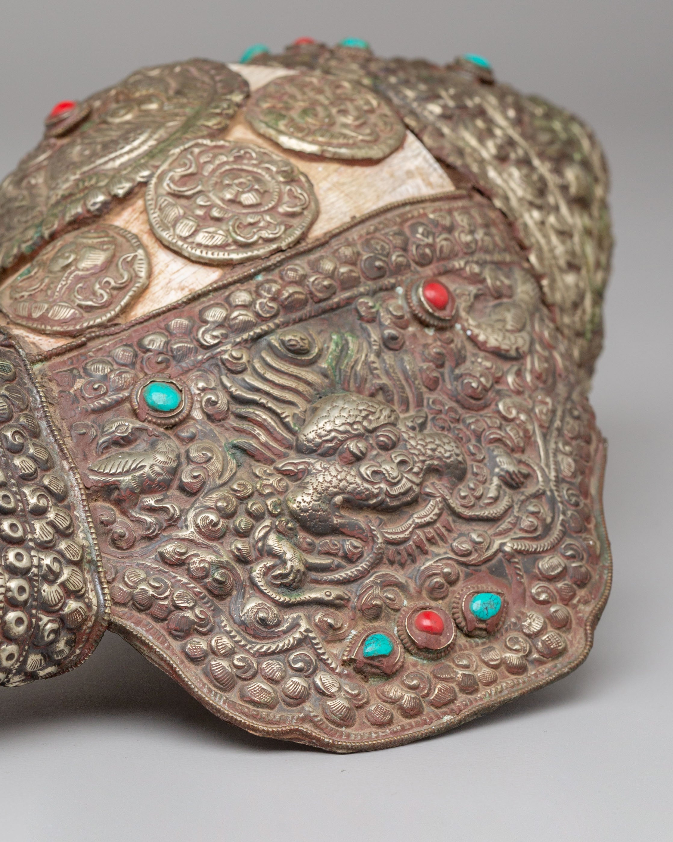 Himalayan Conch Shell | Buddhist Altar Decor