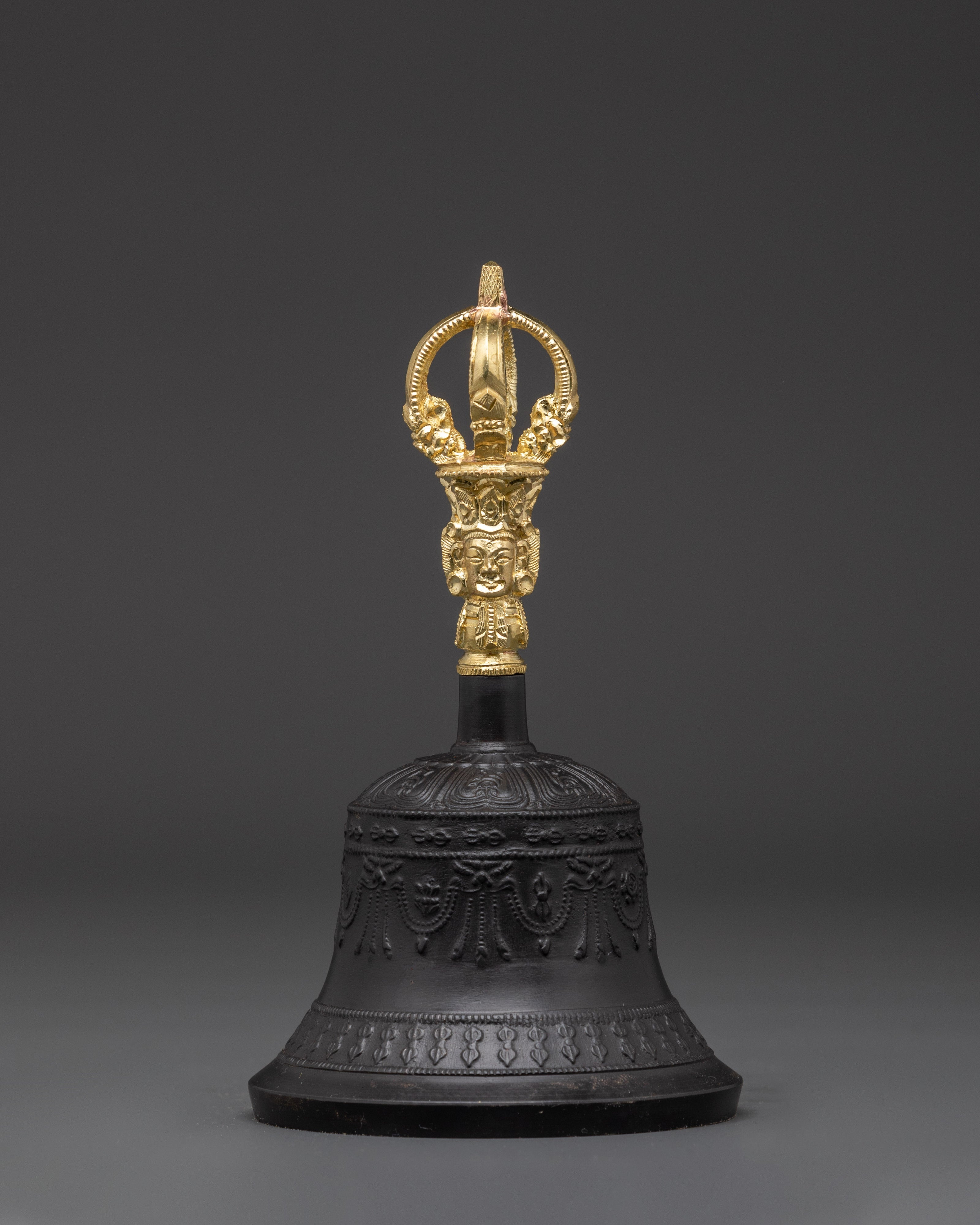 Buddhist Meditation Bell and Vajra Set | Traditional Vajrayana Ritual Instrument