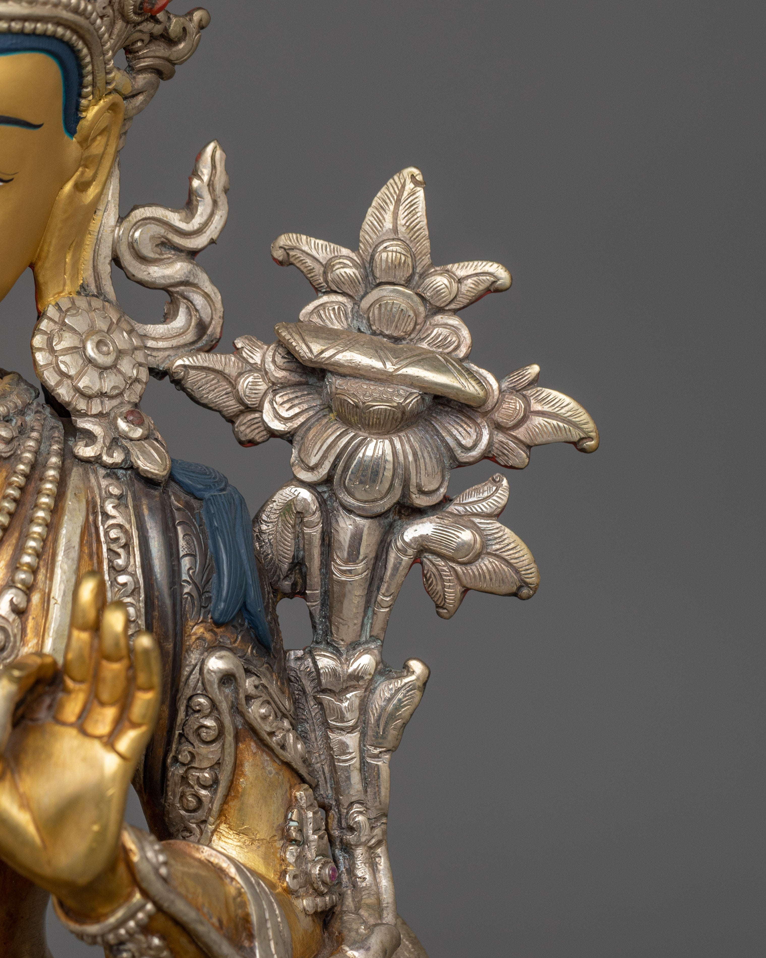 Flaming Sword Holder Manjushri | Bodhisattva of Wisdom