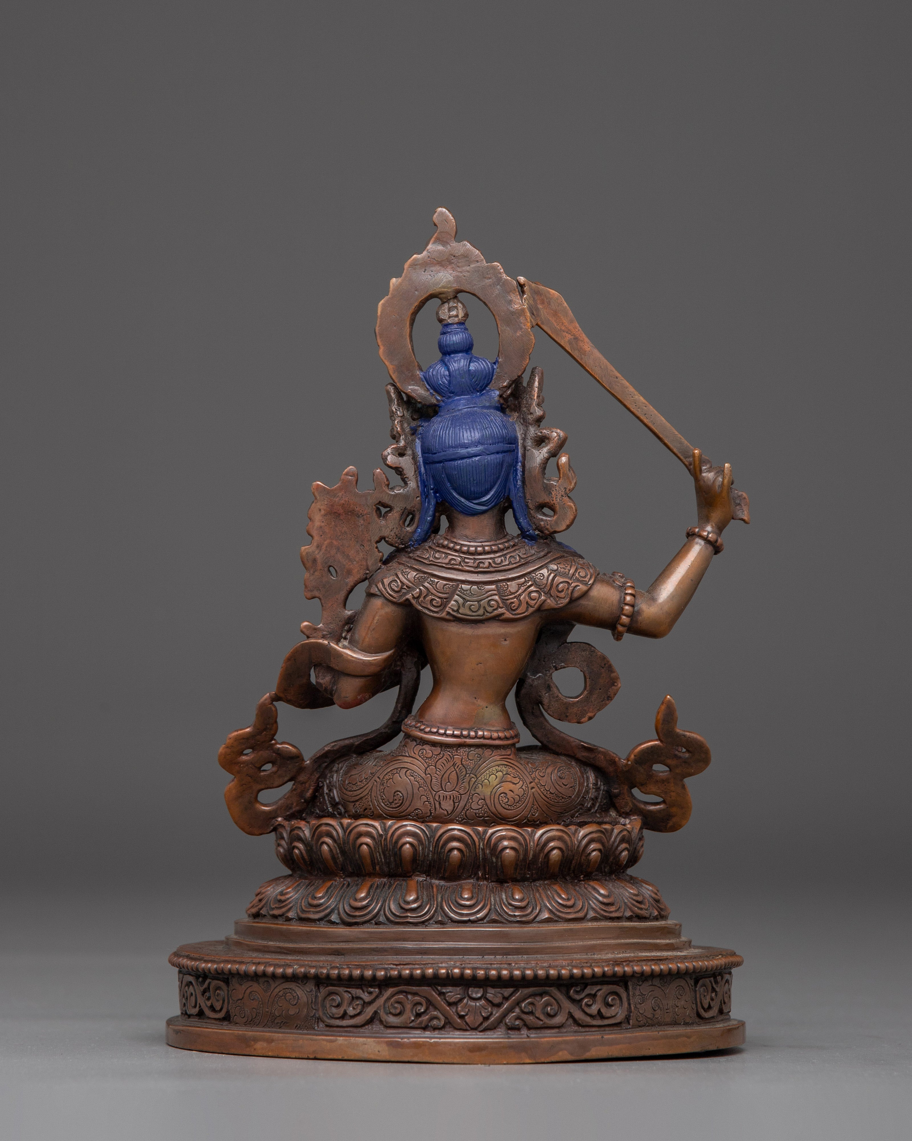 Statue of Manjushri: Symbol of Wisdom and Enlightenment