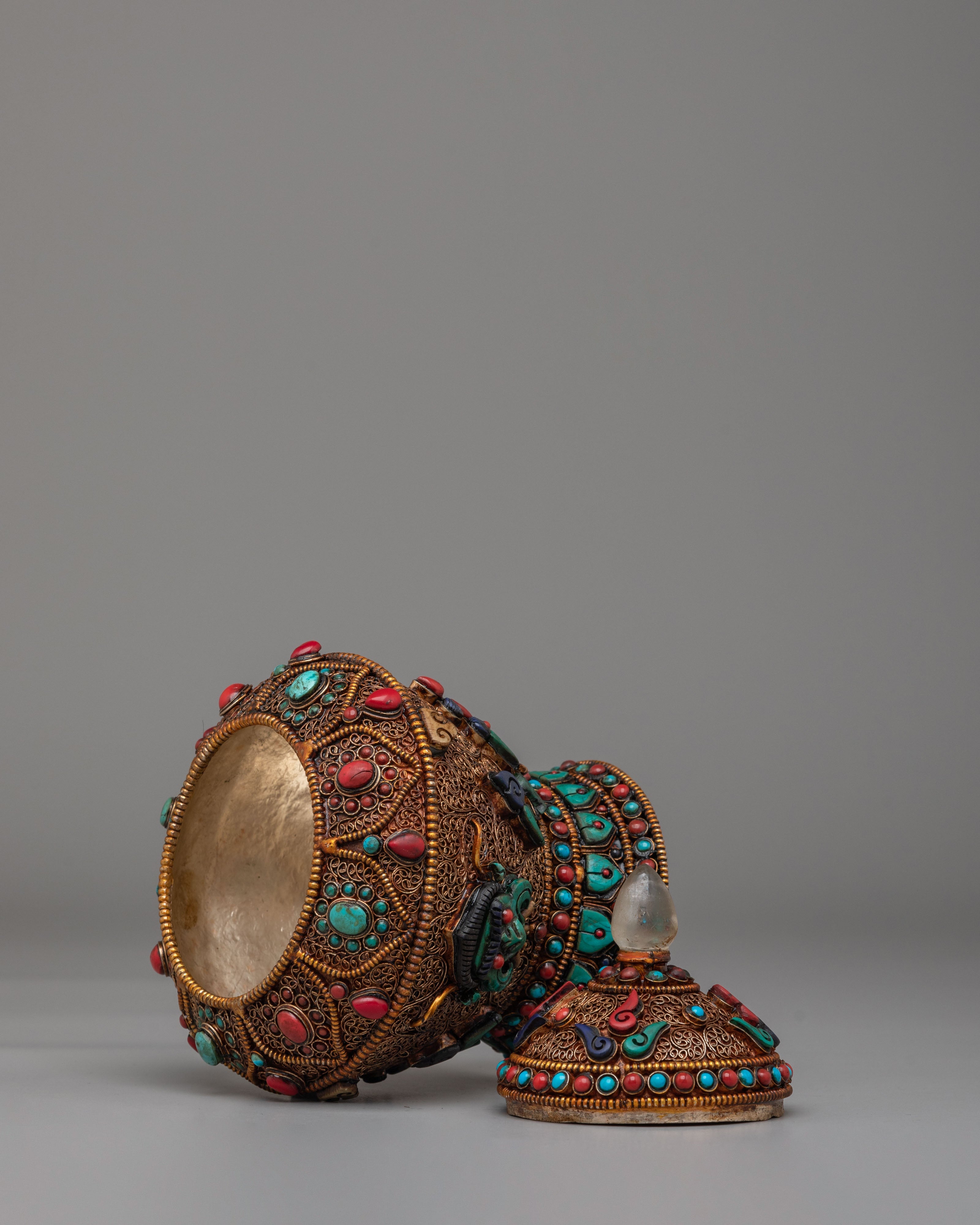 Himalayan Scared Rice Pot | Spiritual Healing Decor