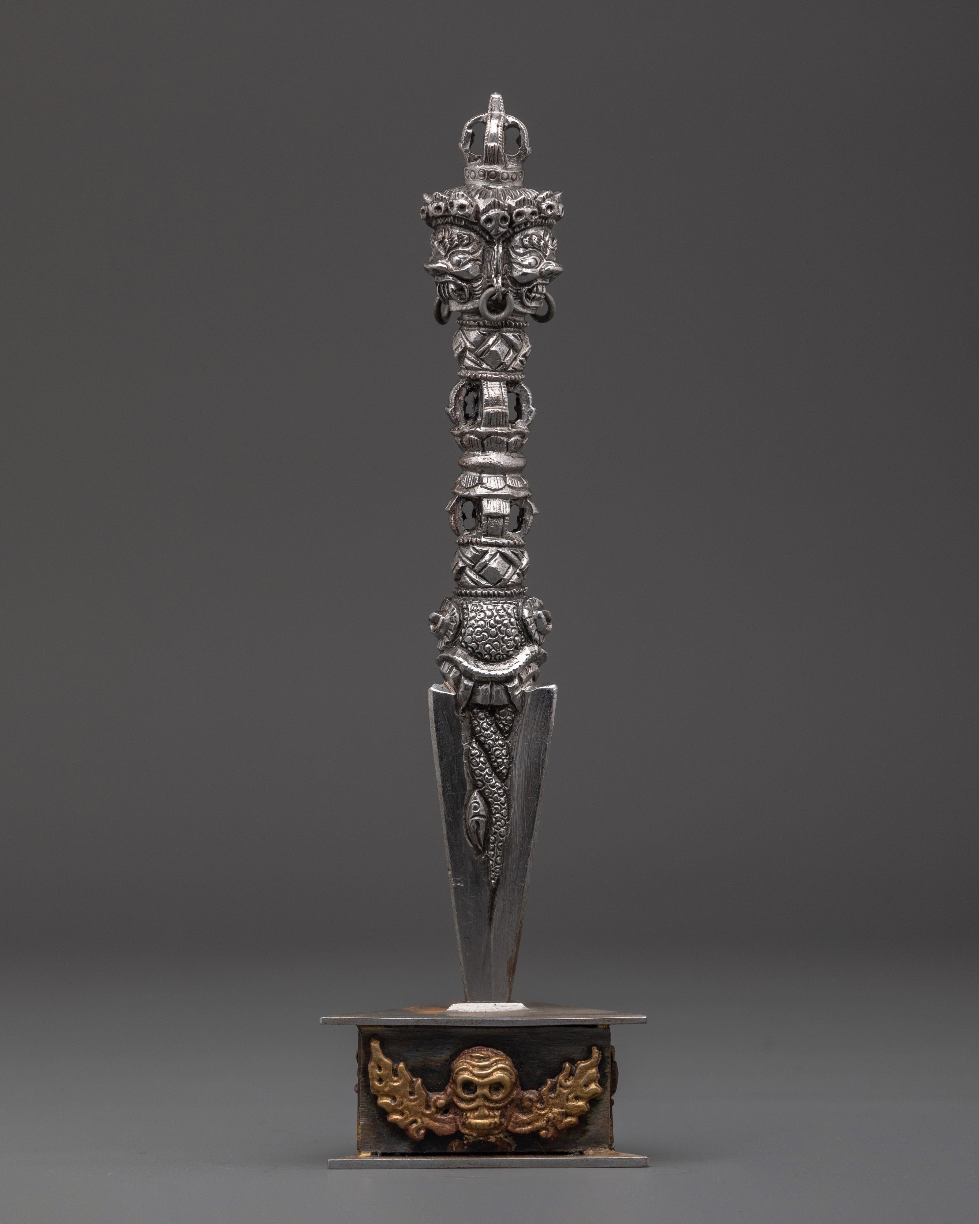 Handcrafted Phurba Tibetan Dagger | Meditation Tool