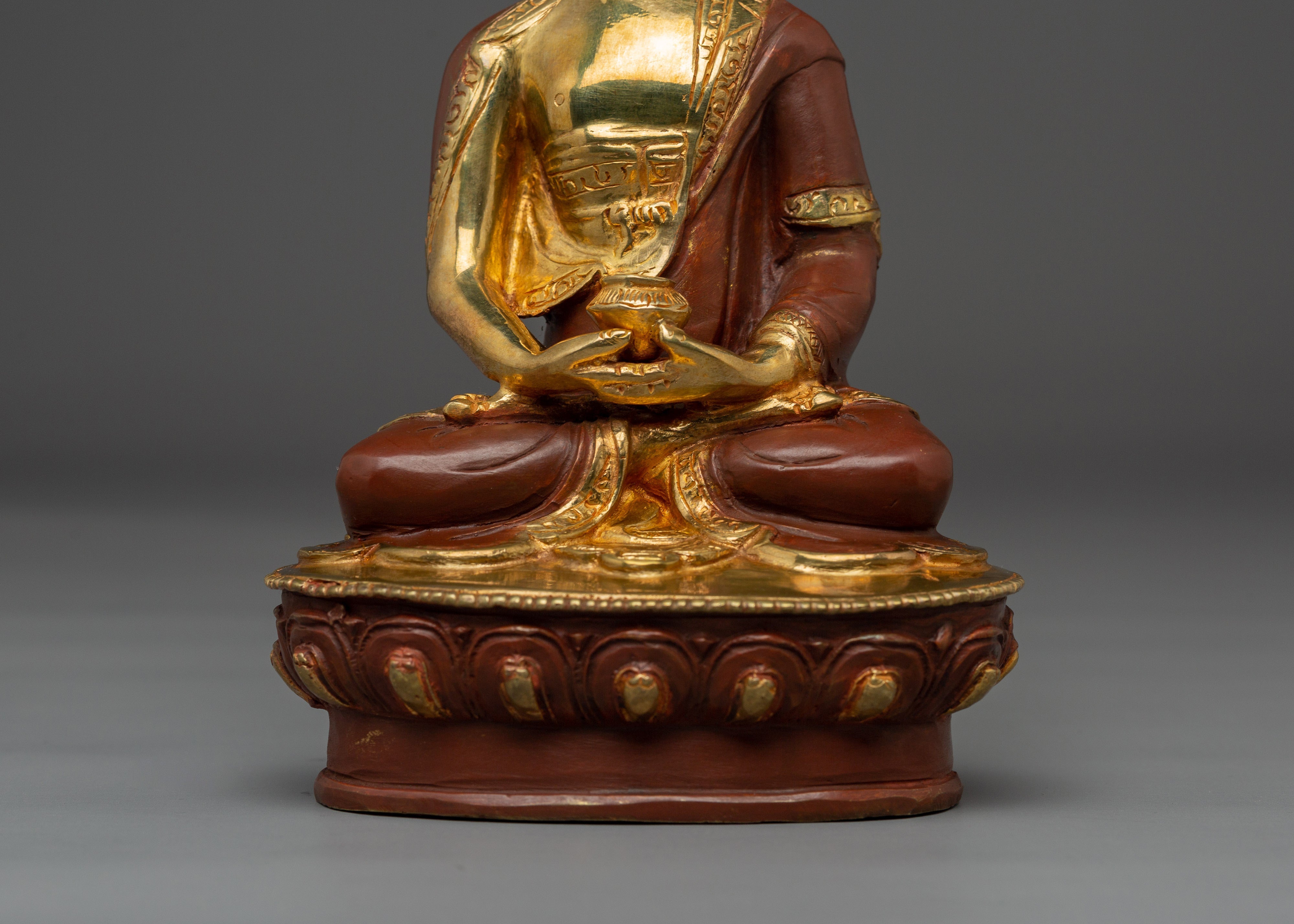 Nepalese Handcrafted Statue of Amitabha Buddha | Pure Land Buddha