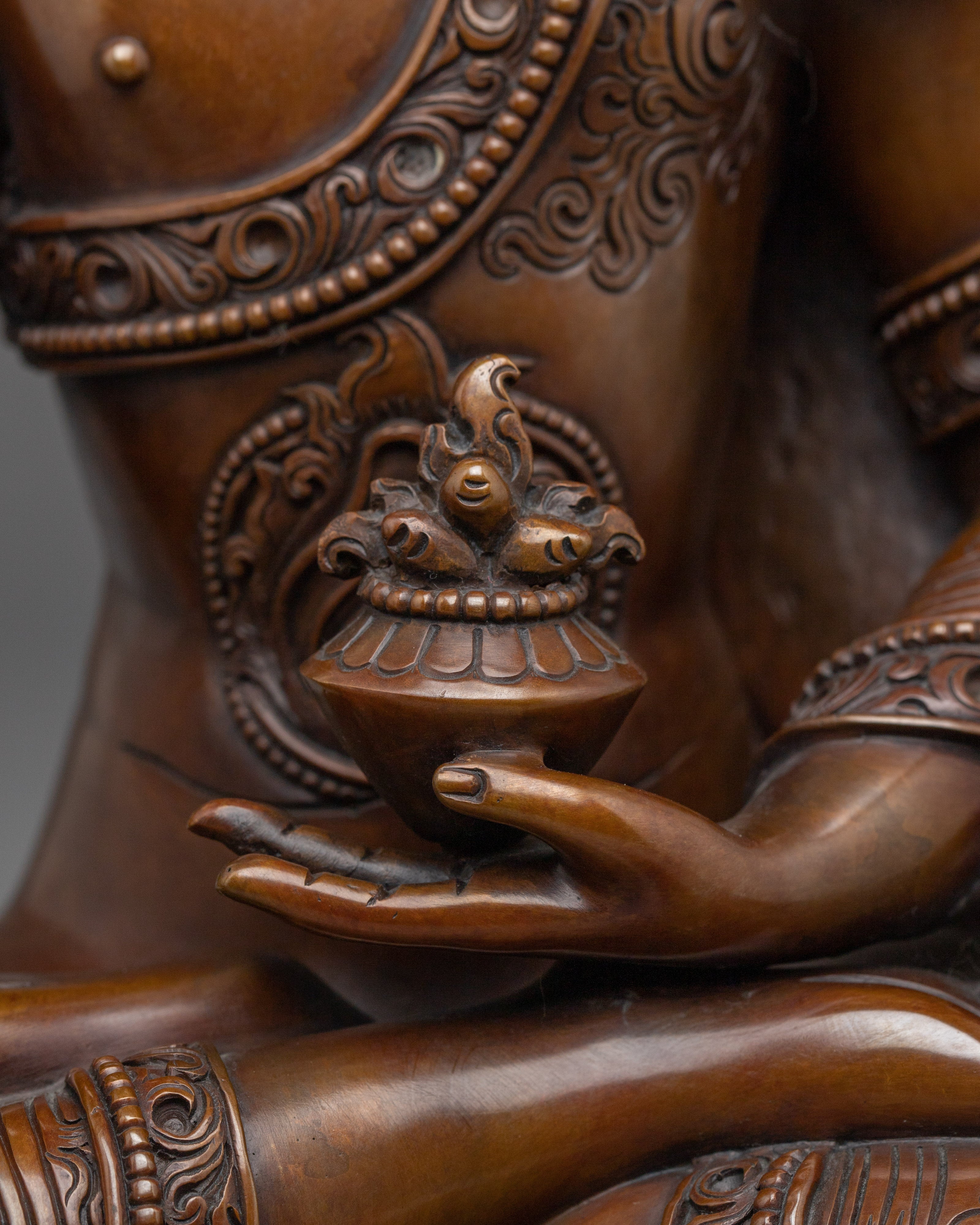 Longevity Medicine Buddha Sculpture | Bhaisajyaguru Statue