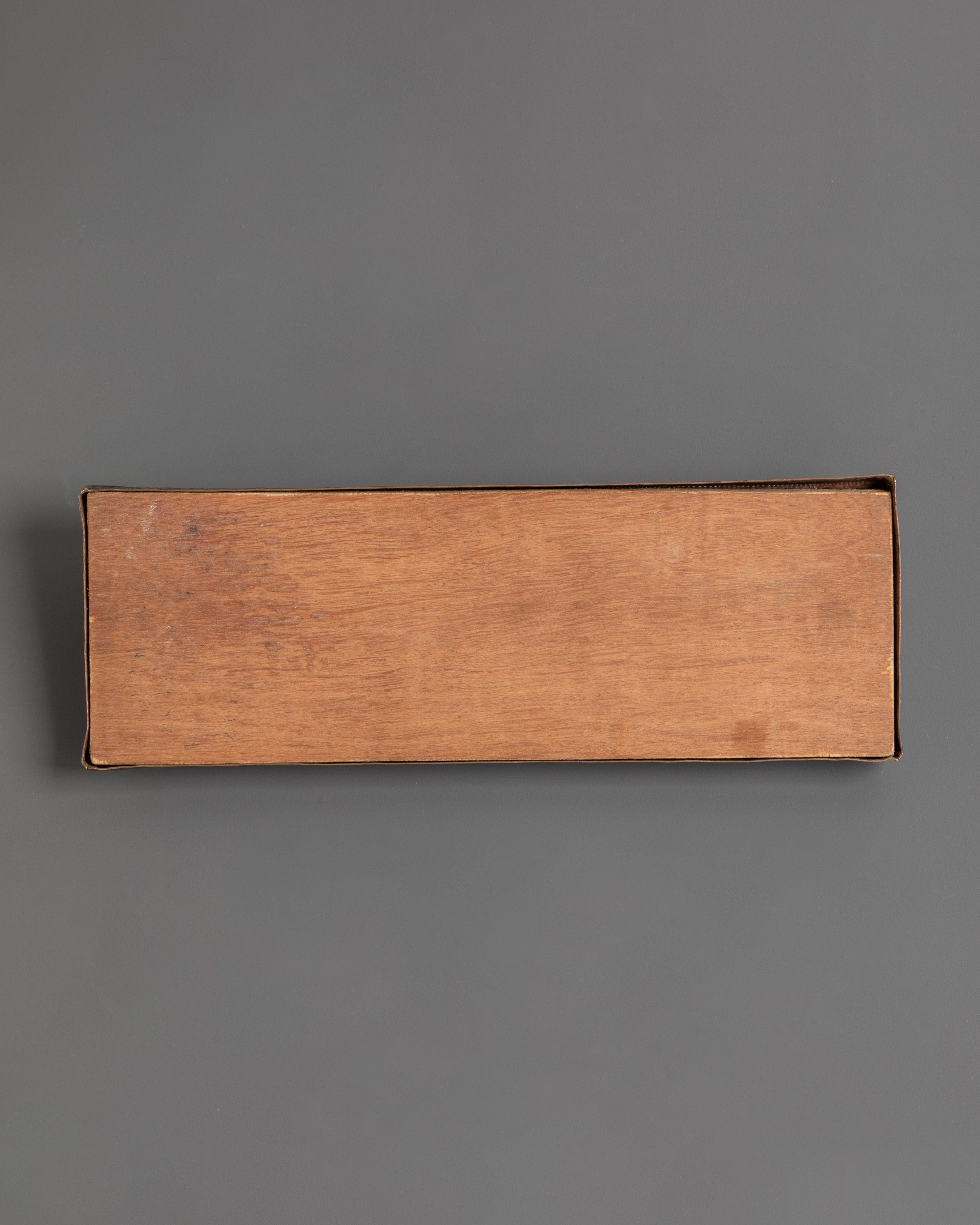 Handcrafted Tibetan Scripture Book Cover | Copper and Wood Buddhist Manuscript Protection