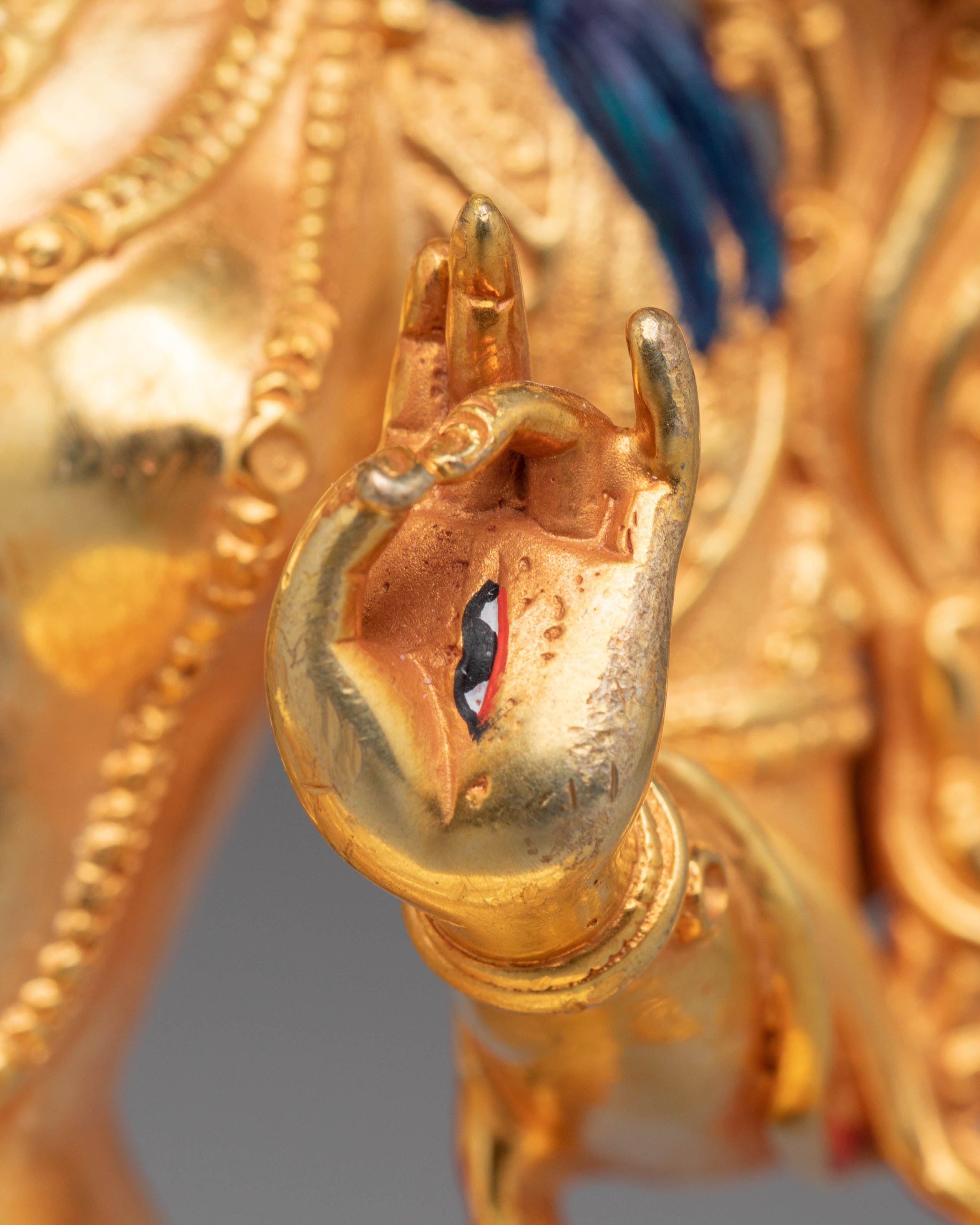 Green Tara Compassion Statue | Handcrafted Tibetan Deity Figurine