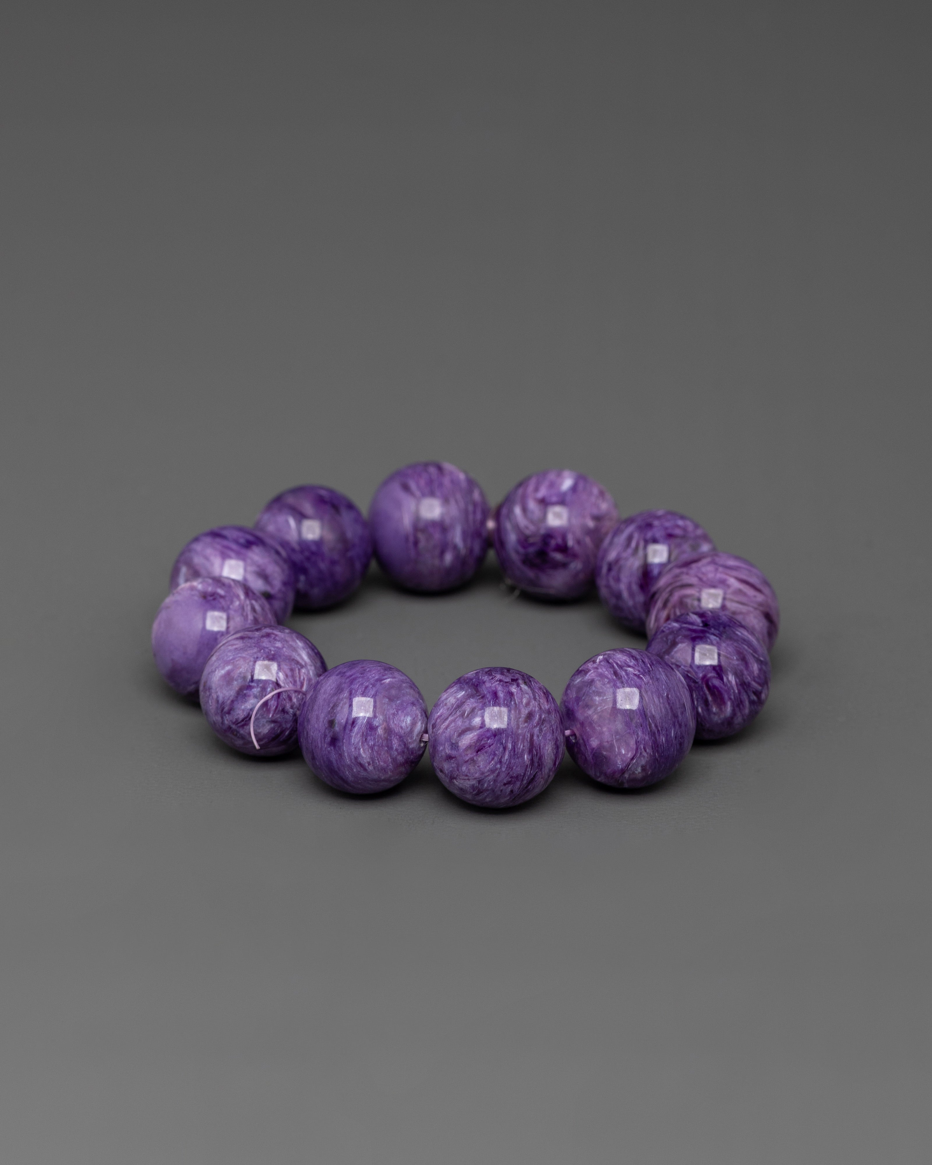 Charoite Bracelet | Natural Stone Bracelet