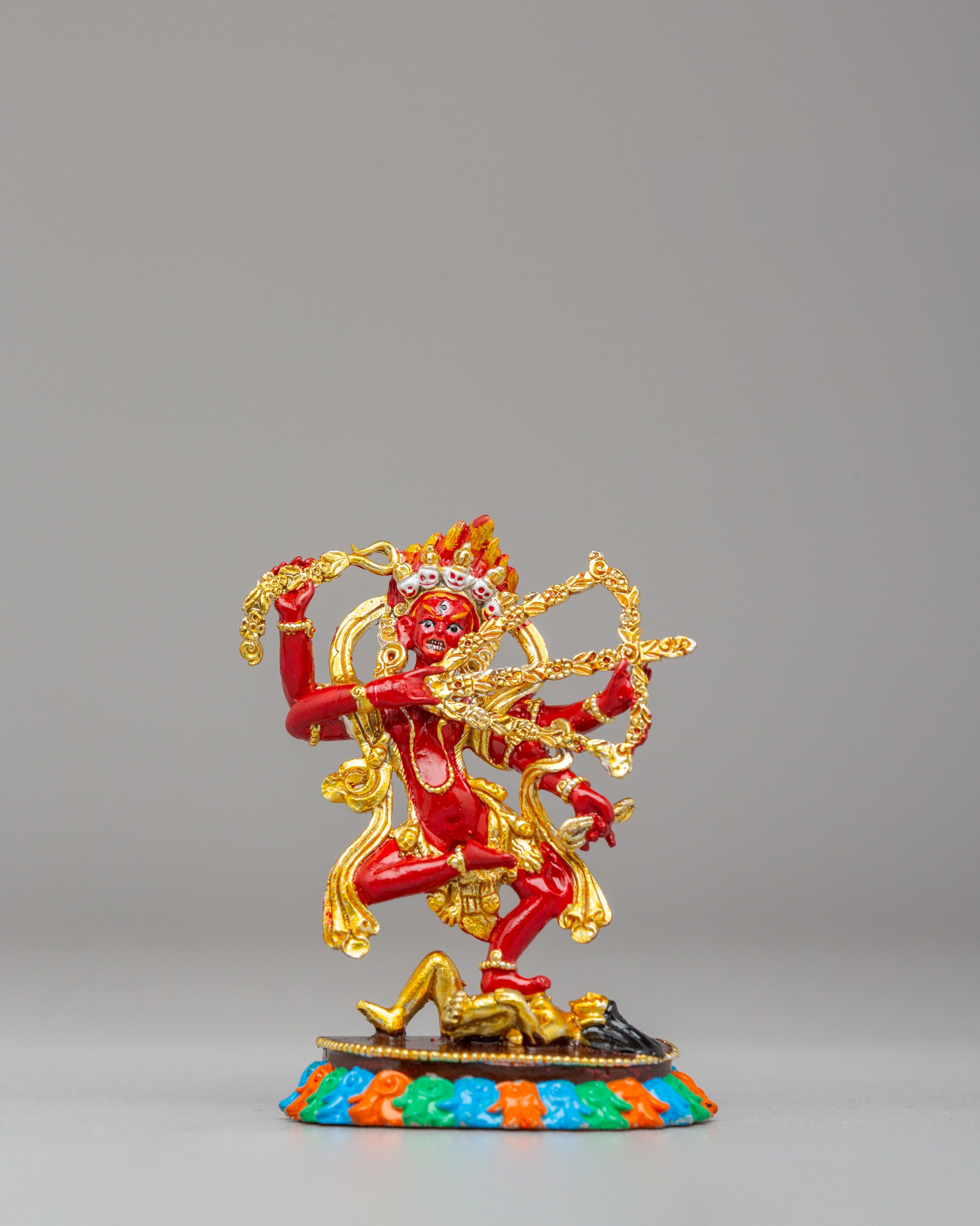 Sacred Kurukulla Tantric Deity Statue | Tibetan Artwork