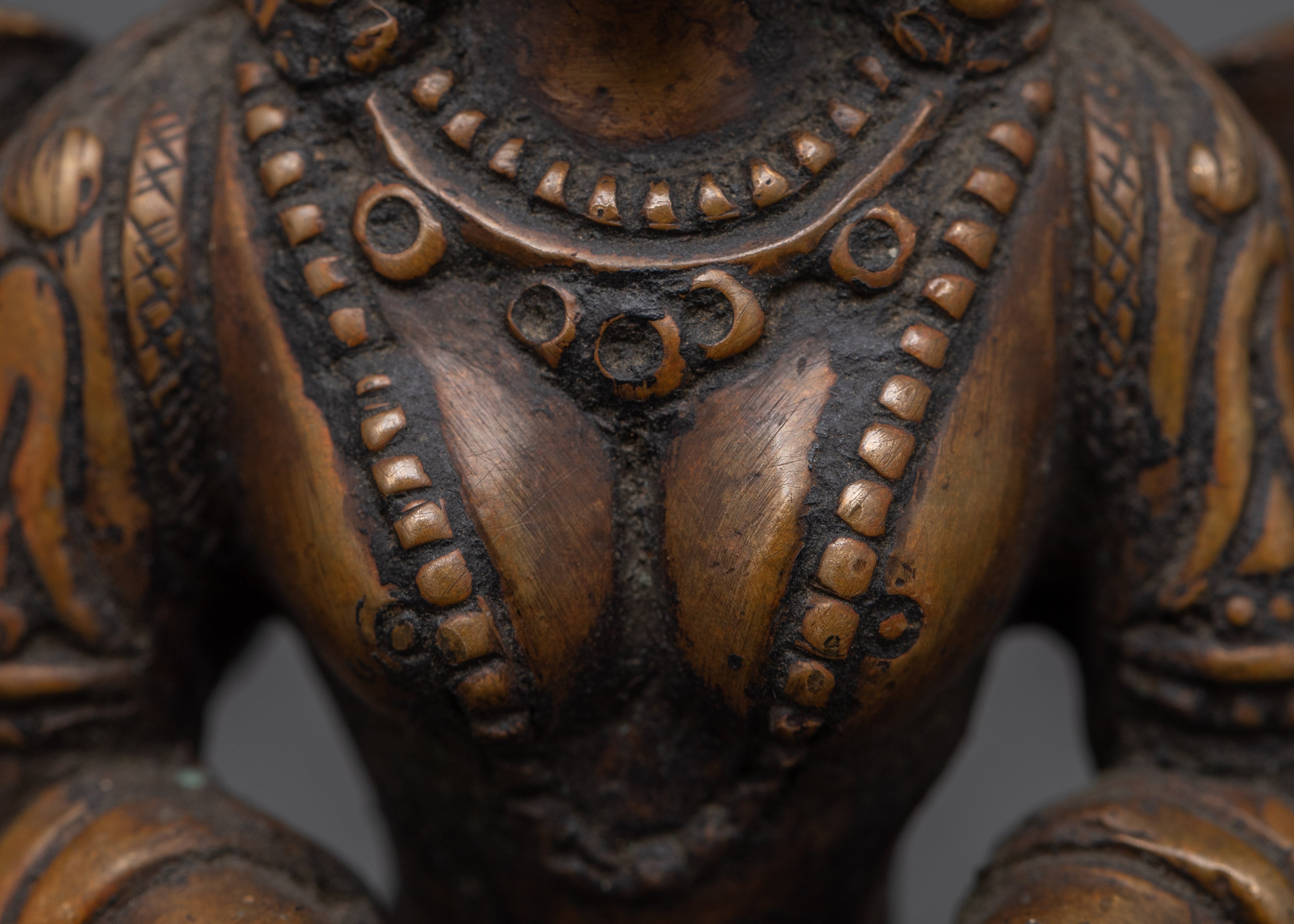 Divine Serpent Deity Naga Kanya Statue | Tibetan Buddhist Snake Goddess Sculpture