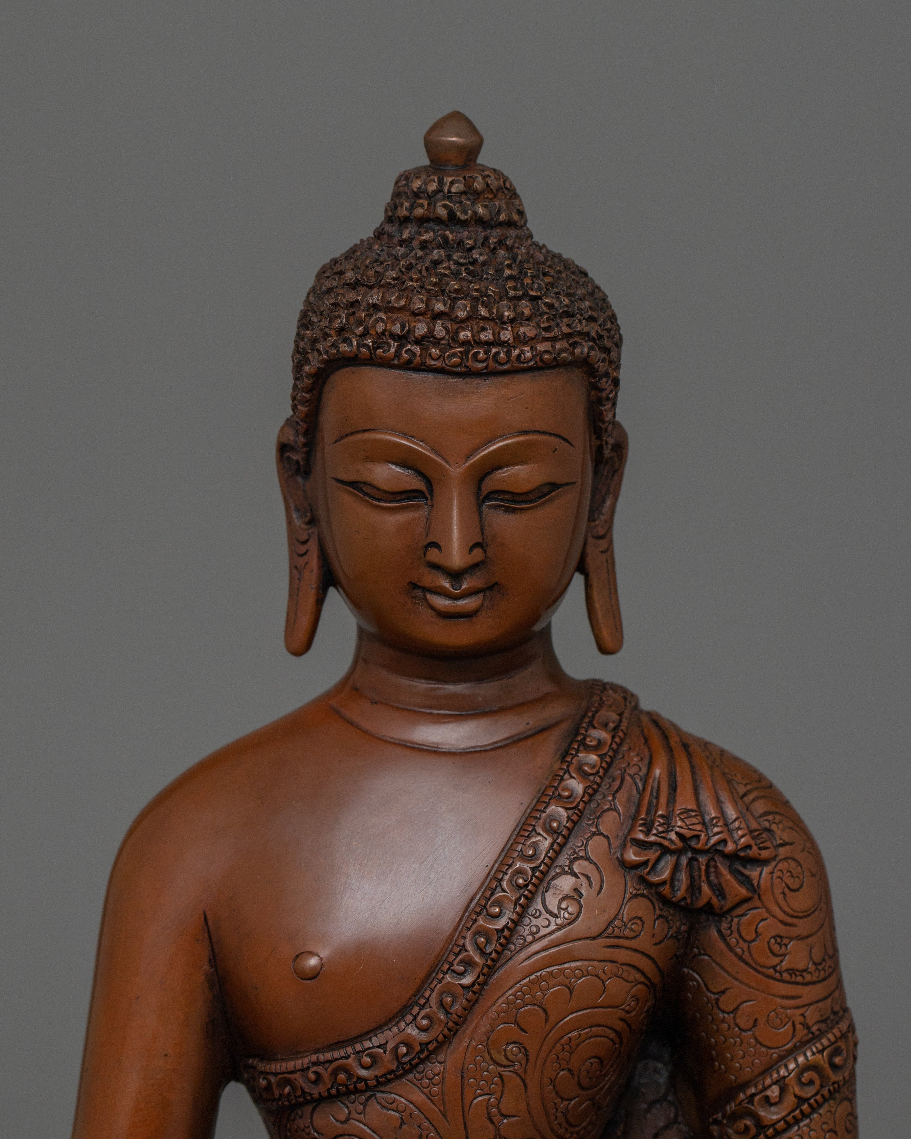 Shakyamuni in Dhyan Mudra | Tibetan Buddhist Ritual Art