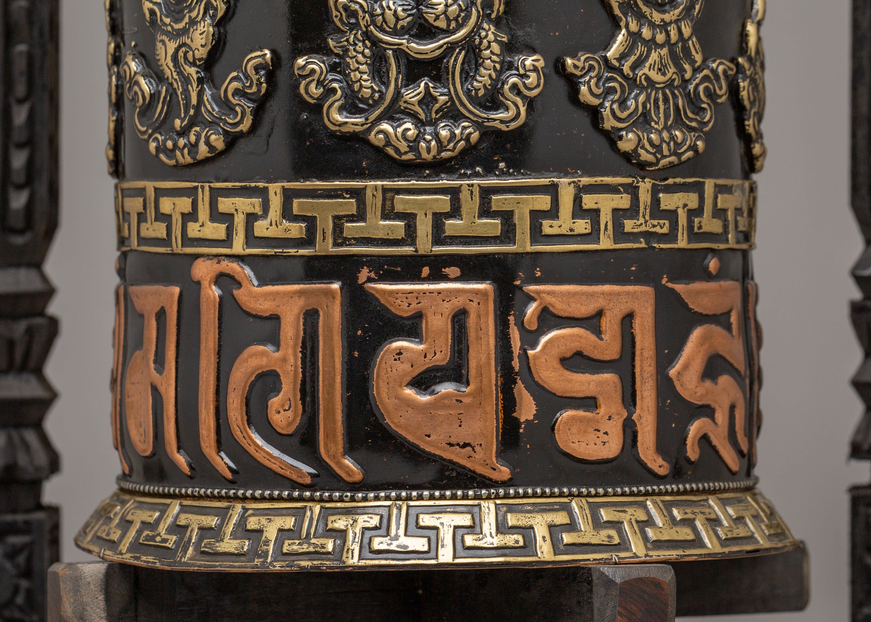 Sacred Ritual Prayer Wheel | Handcrafted Tibetan Mantra Spinner for Meditation