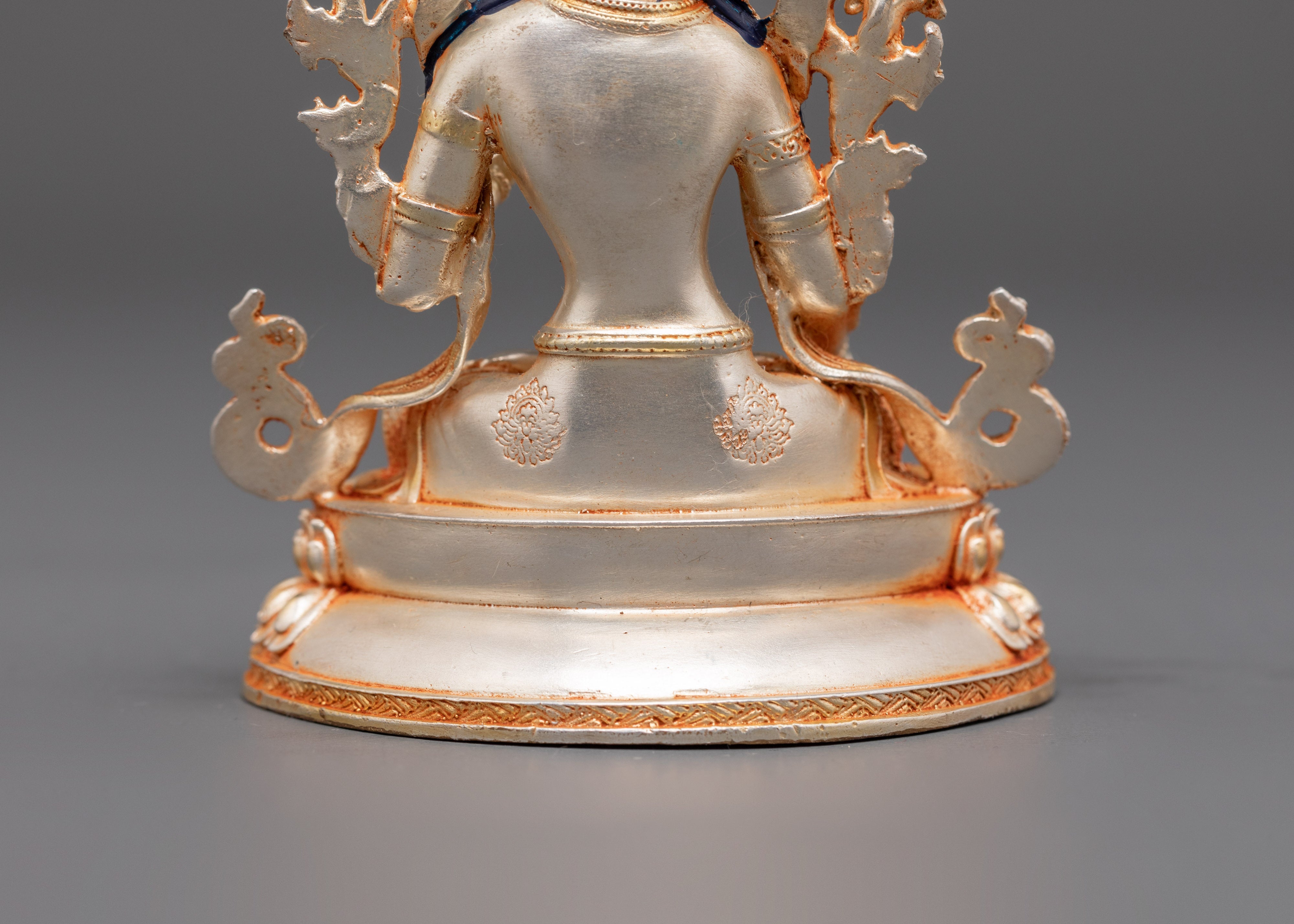 Sacred Longevity Icon White Tara Statue | Buddhist Goddess of Healing