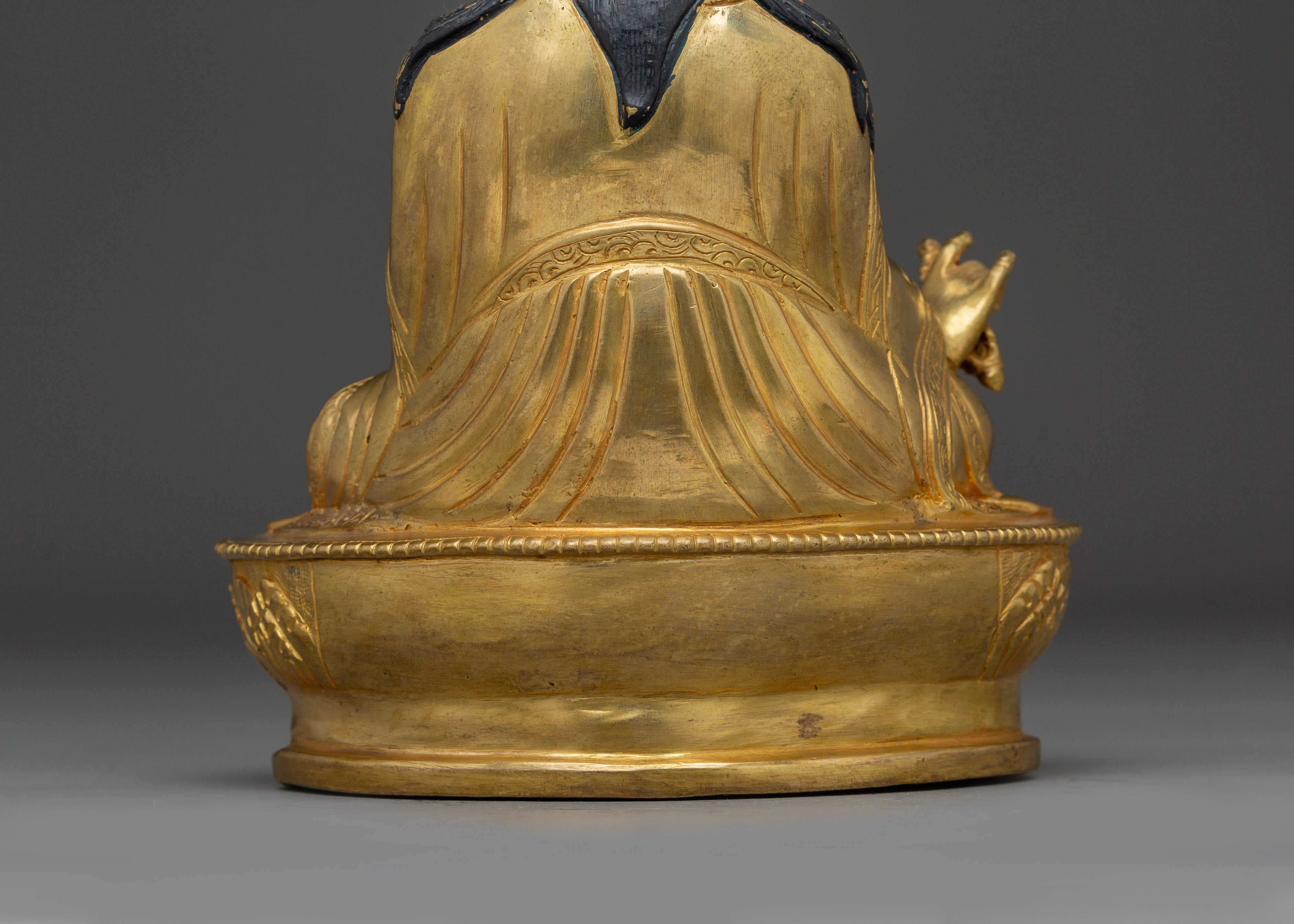 Tibetan Meditating Lord Padmasambhava Art | Buddha of Spiritual Enlightenment